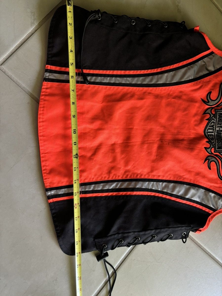 Harley Davidson Harley Davidson medium vest orange with black Size M / US 6-8 / IT 42-44 - 13 Thumbnail