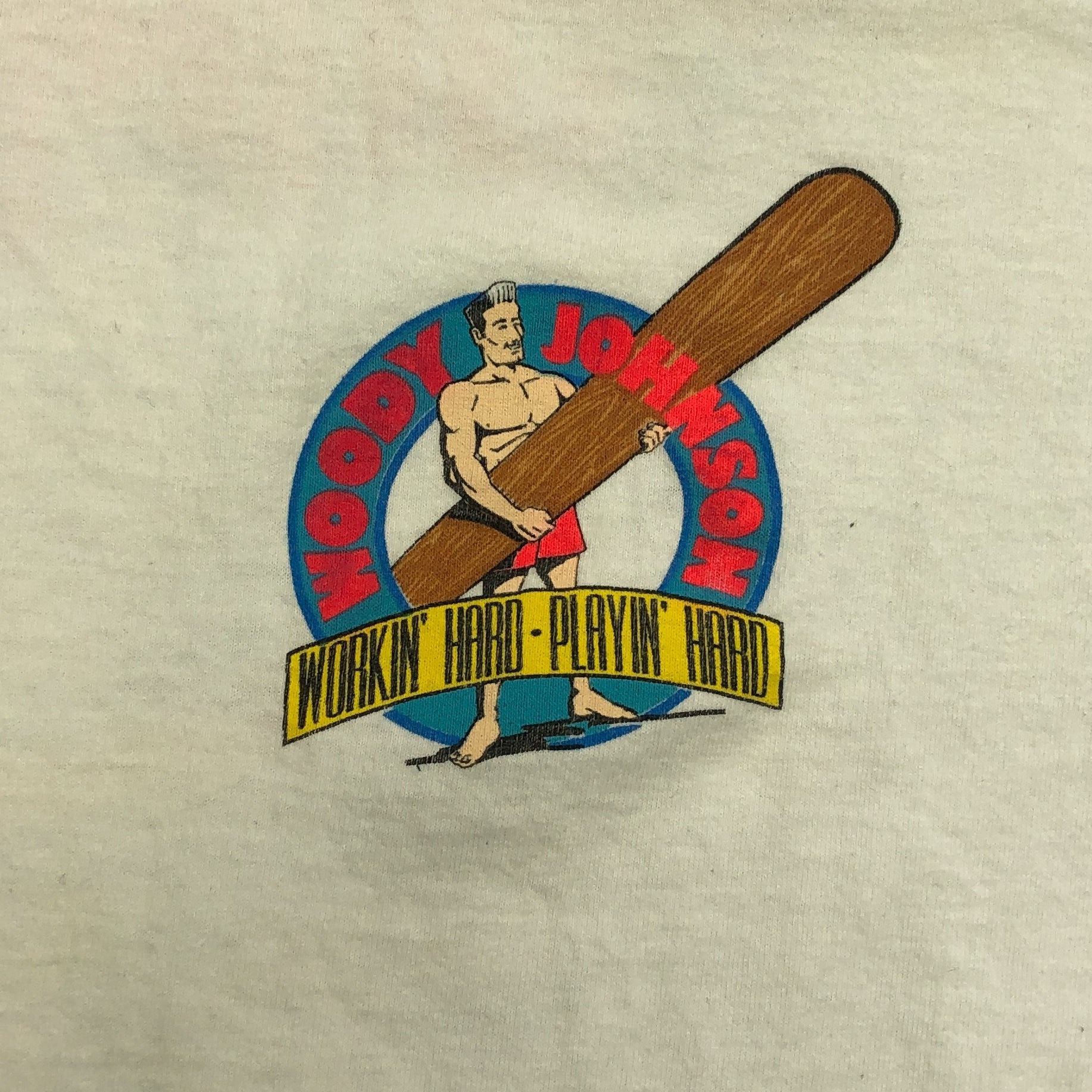Changes Woody Johnson Diner Take A Bit O' This White Tee Size US XL / EU 56 / 4 - 2 Thumbnail