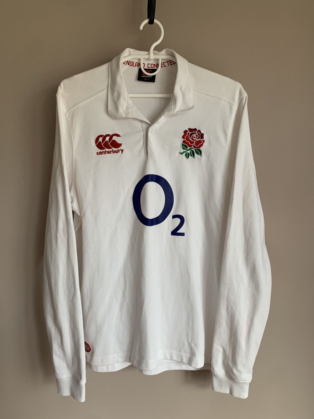 Canterbury of New Zealand England 2015 Rugby Union Long Sleeve Shirt Canterbury Size S Size US S / EU 44-46 / 1 - 1 Thumbnail
