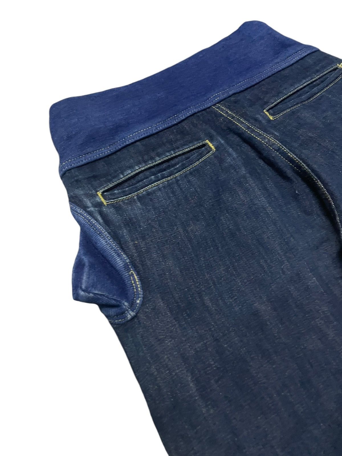 Kapital × Kapital Kountry Kapital Sarouel Mens Wide Leg Indigo Denim Pants Size US 30 / EU 46 - 15 Thumbnail