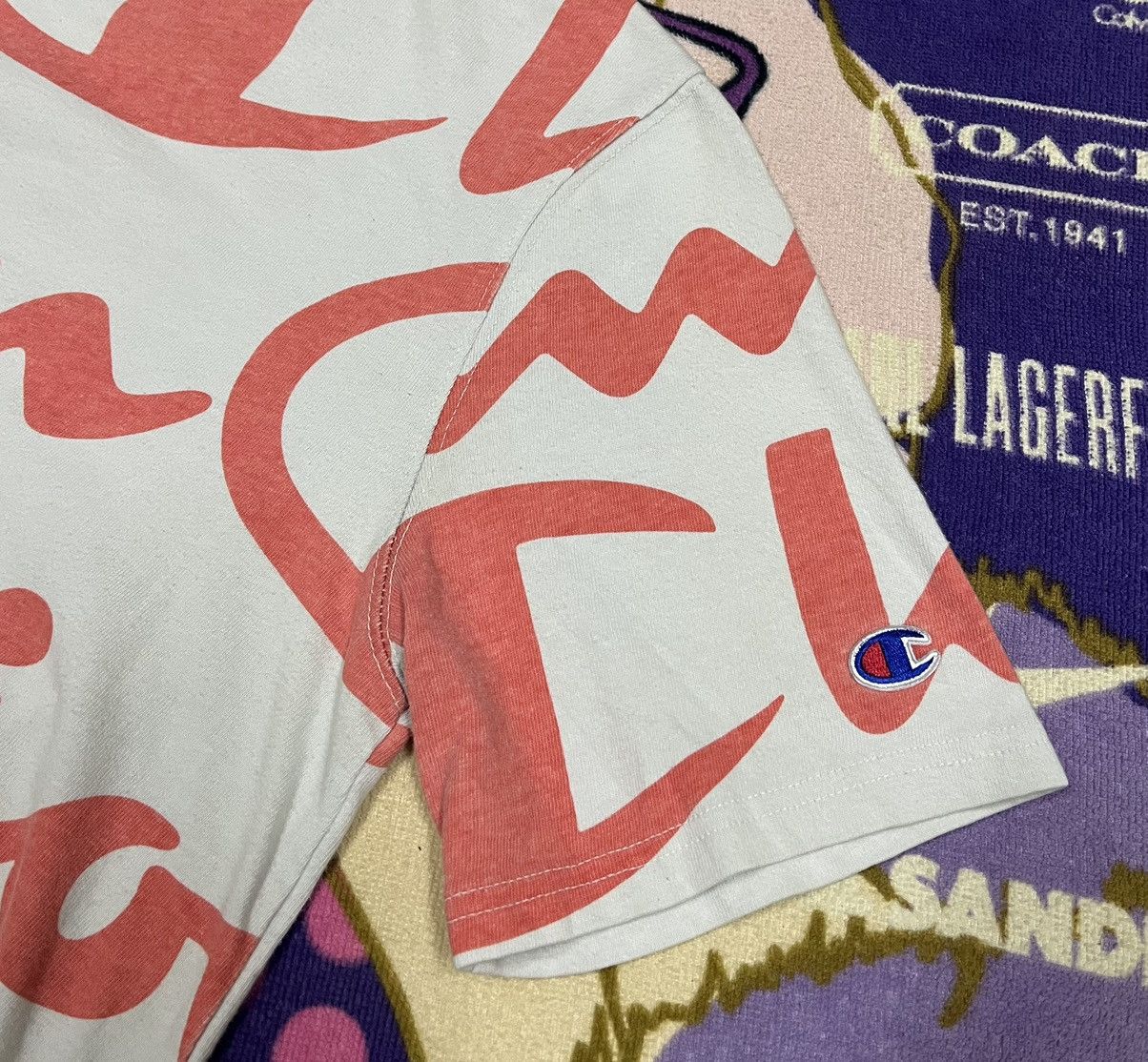 Champion Rare CHAMPION FullPrint Design Shirt Size US M / EU 48-50 / 2 - 5 Thumbnail