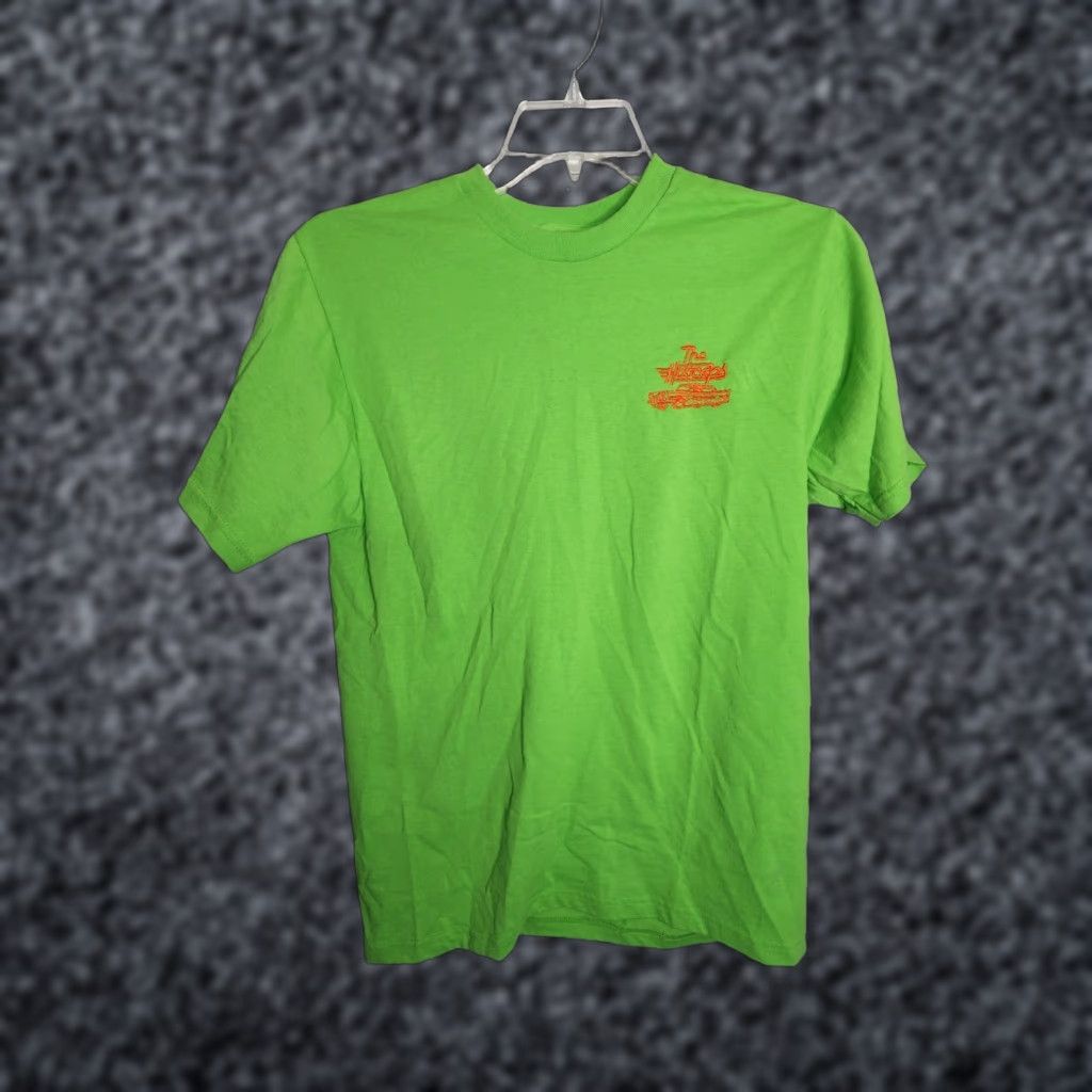 Hanes VINTAGE Hanes T-Shirt Mens M 90s Team Hubcabs Hotrod Embroidered Car Green Shirt Size US M / EU 48-50 / 2 - 1 Thumbnail
