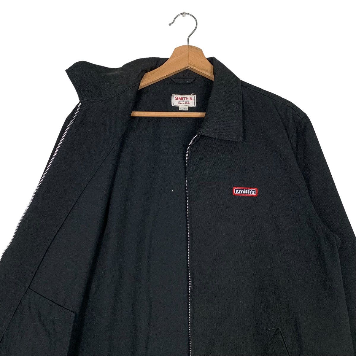 Japanese Brand Smiths American Black Casual Work Jacket #0521-C24 Size US L / EU 52-54 / 3 - 10 Thumbnail