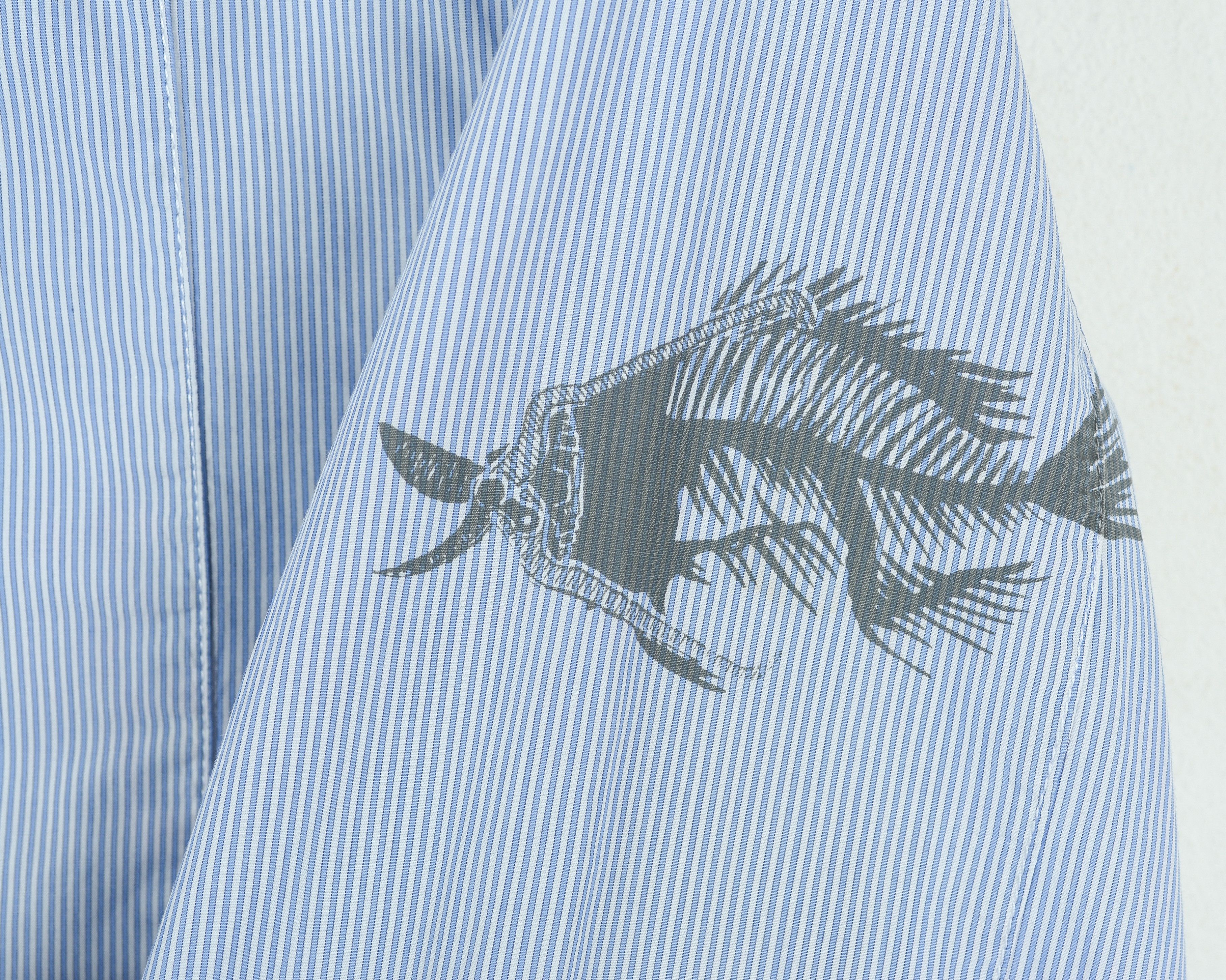 Diesel Casual Shirt Button Up Pinstriped Cotton Long Sleeve Formal Size US L / EU 52-54 / 3 - 4 Thumbnail