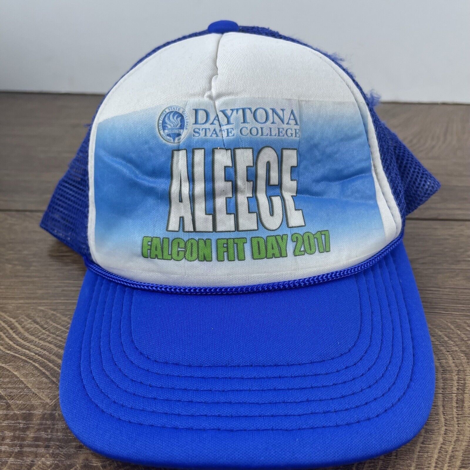 Other Daytona State College Hat Aleece Snapback Hat Blue Adjustabl Size ONE SIZE - 4 Thumbnail
