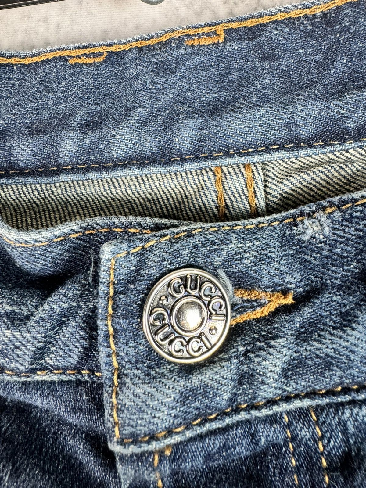 Gucci Gucci By Tom Ford Washed Faded Denim Size US 36 / EU 52 - 3 Thumbnail