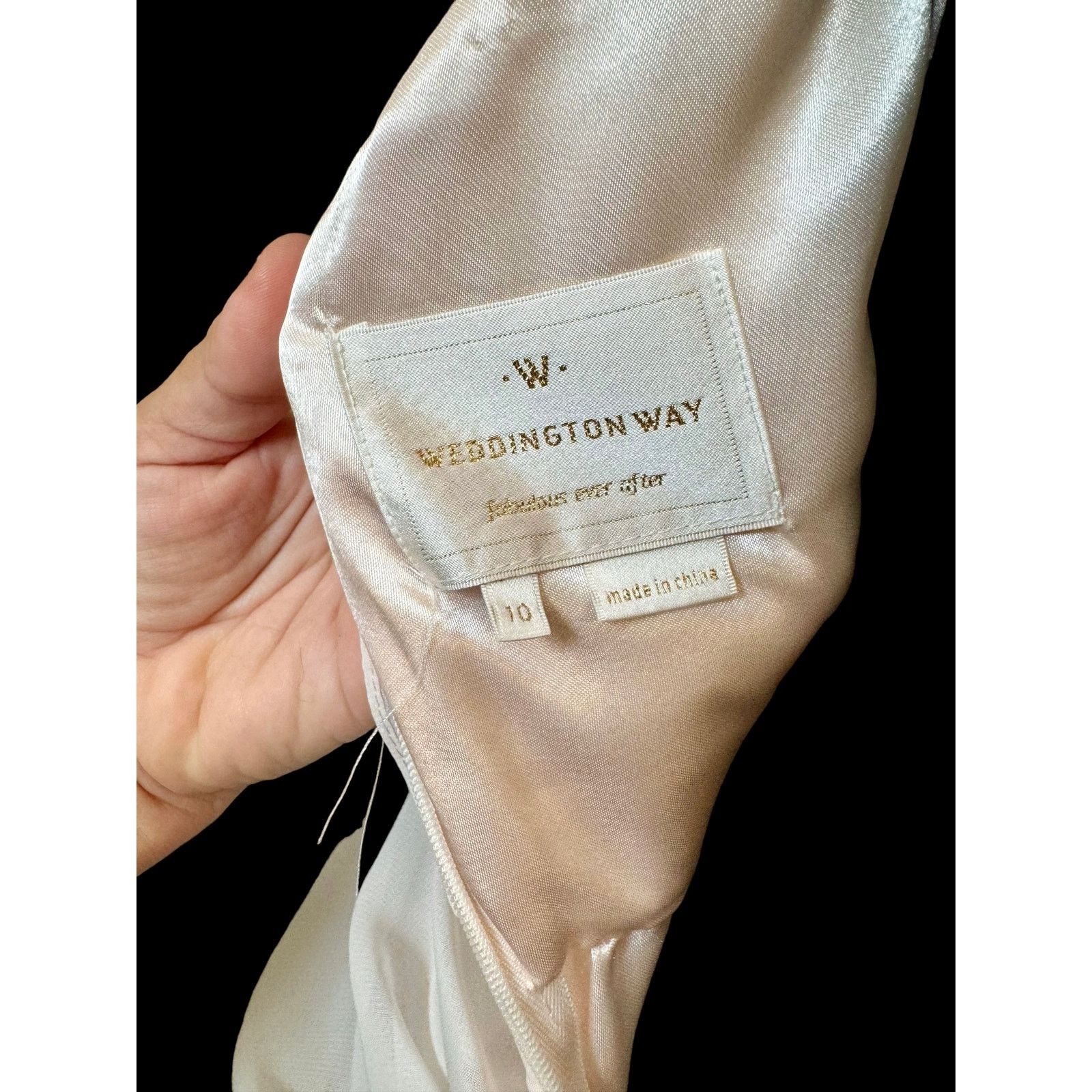 Adrianna Papell Blush Pink Bridesmaids dress Size 10 Wedding Way Size L / US 10 / IT 46 - 3 Thumbnail