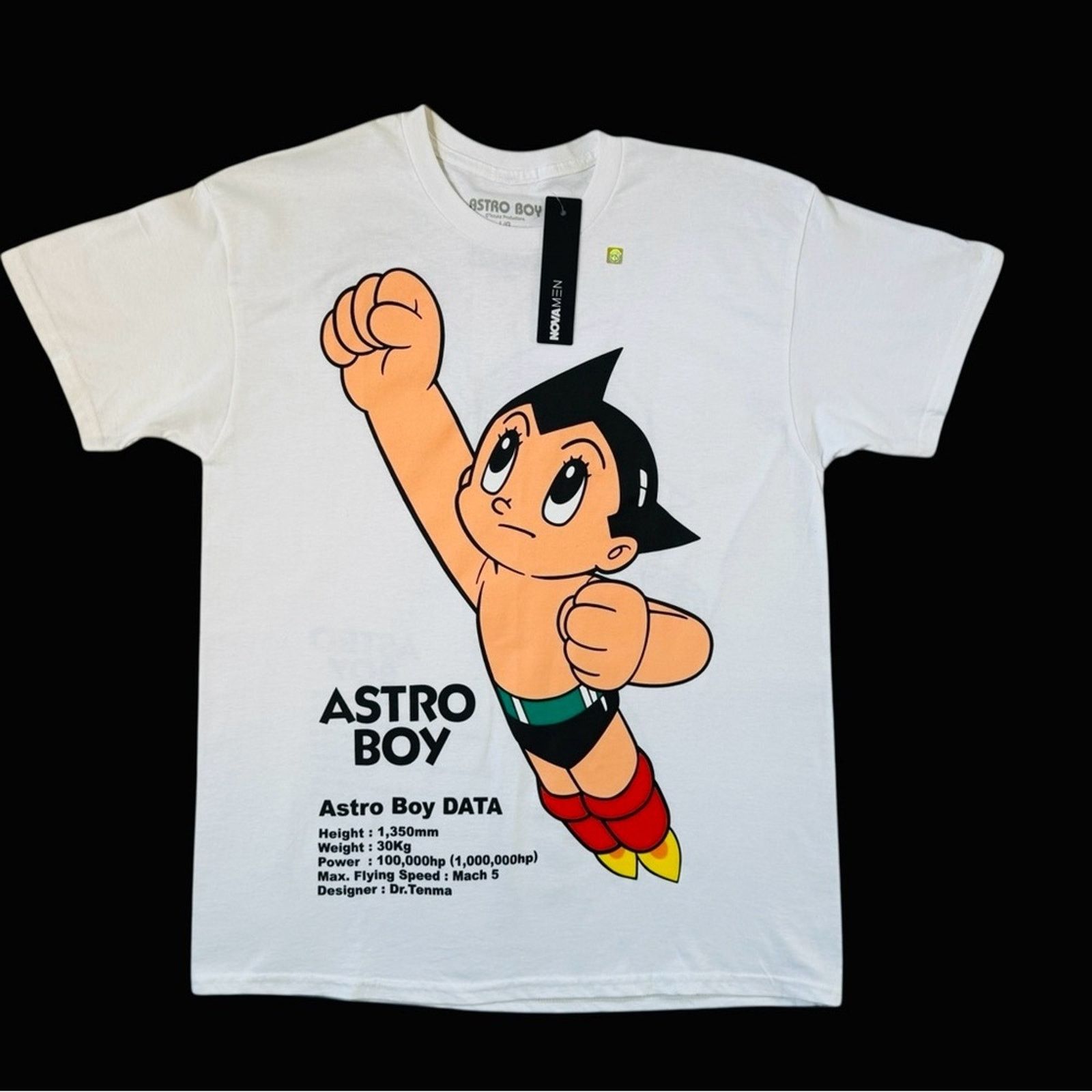 Pacsun Fashion Nova White Astro Boy Tee Size US L / EU 52-54 / 3 - 1 Thumbnail