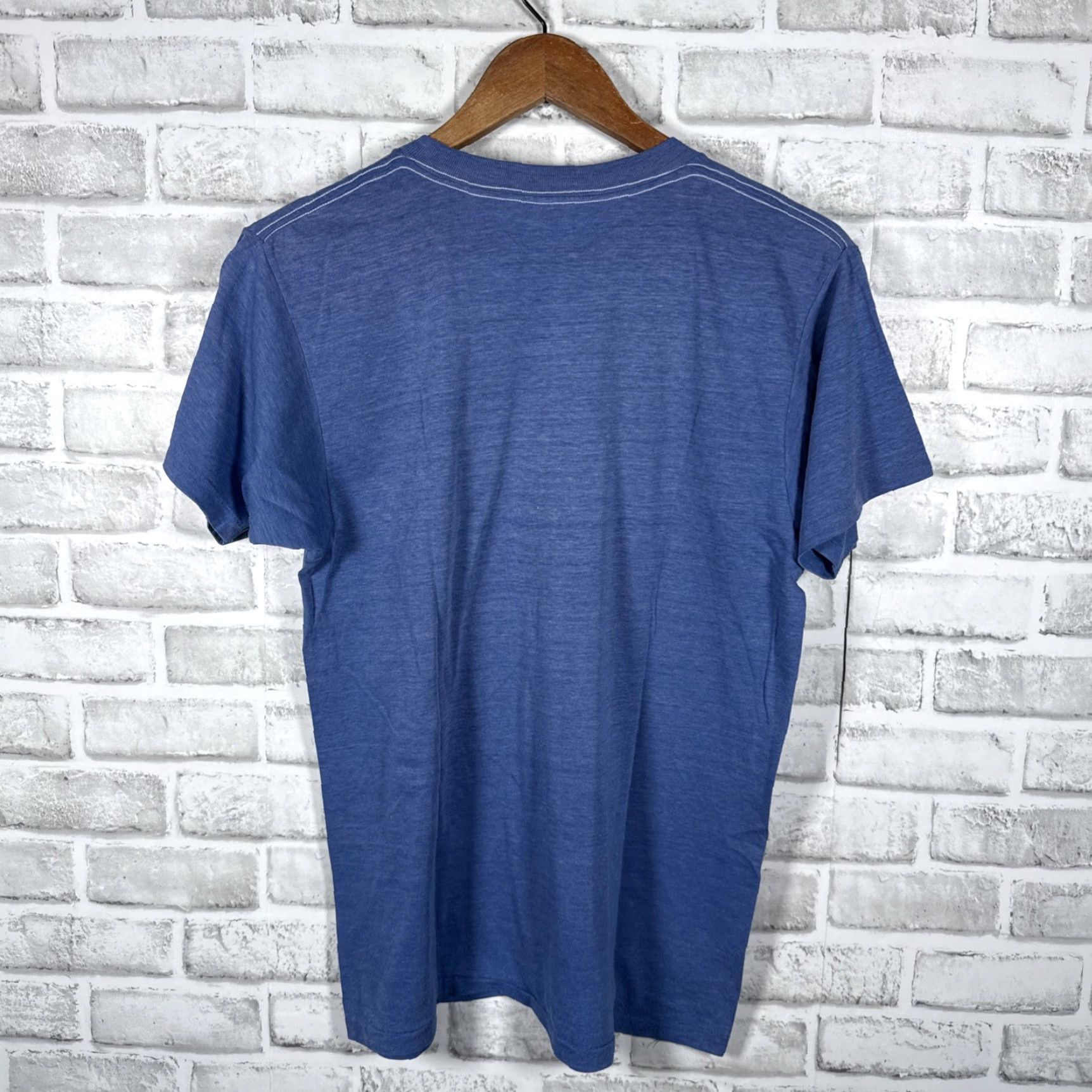 Vintage VINTAGE Screen Stars T-Shirt Mens L USA Blue Single Stitch Best Graphic Stitch Players? Size US L / EU 52-54 / 3 - 4 Thumbnail