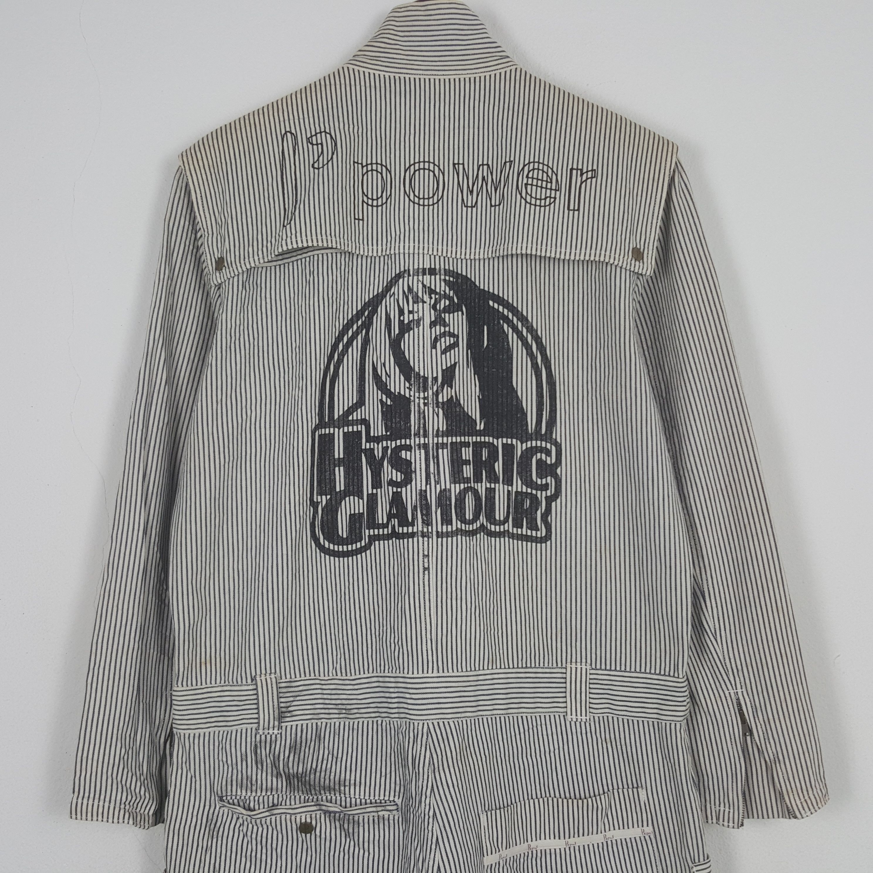 Japanese Brand Japanese Worker Custom Art Hysteric Glamour Coverall Jacket Size US S / EU 44-46 / 1 - 2 Thumbnail