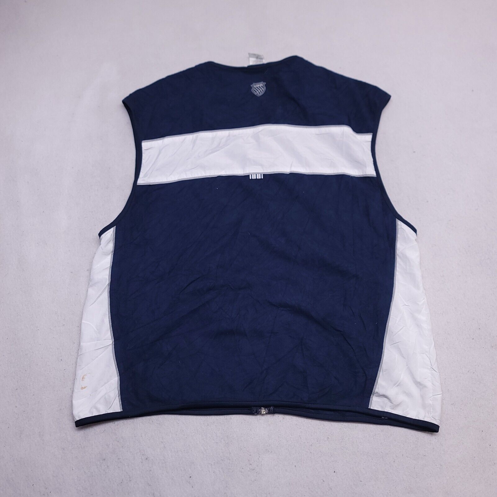 K-Swiss K-Swiss Casual Zip Up Jacket Vest Womens Size XL Blue White Size XL / US 12-14 / IT 48-50 - 10 Thumbnail