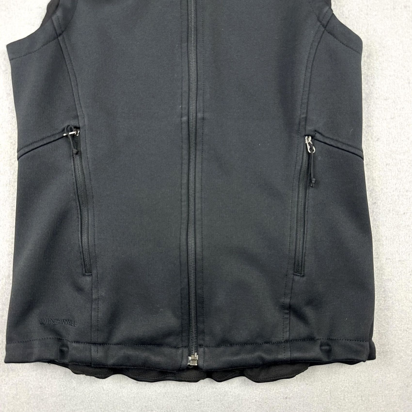 The North Face The North Face Vest Womens XS Black WindWall Softshell Full Zip Outdoor Fleece Size XS / US 0-2 / IT 36-38 - 3 Thumbnail