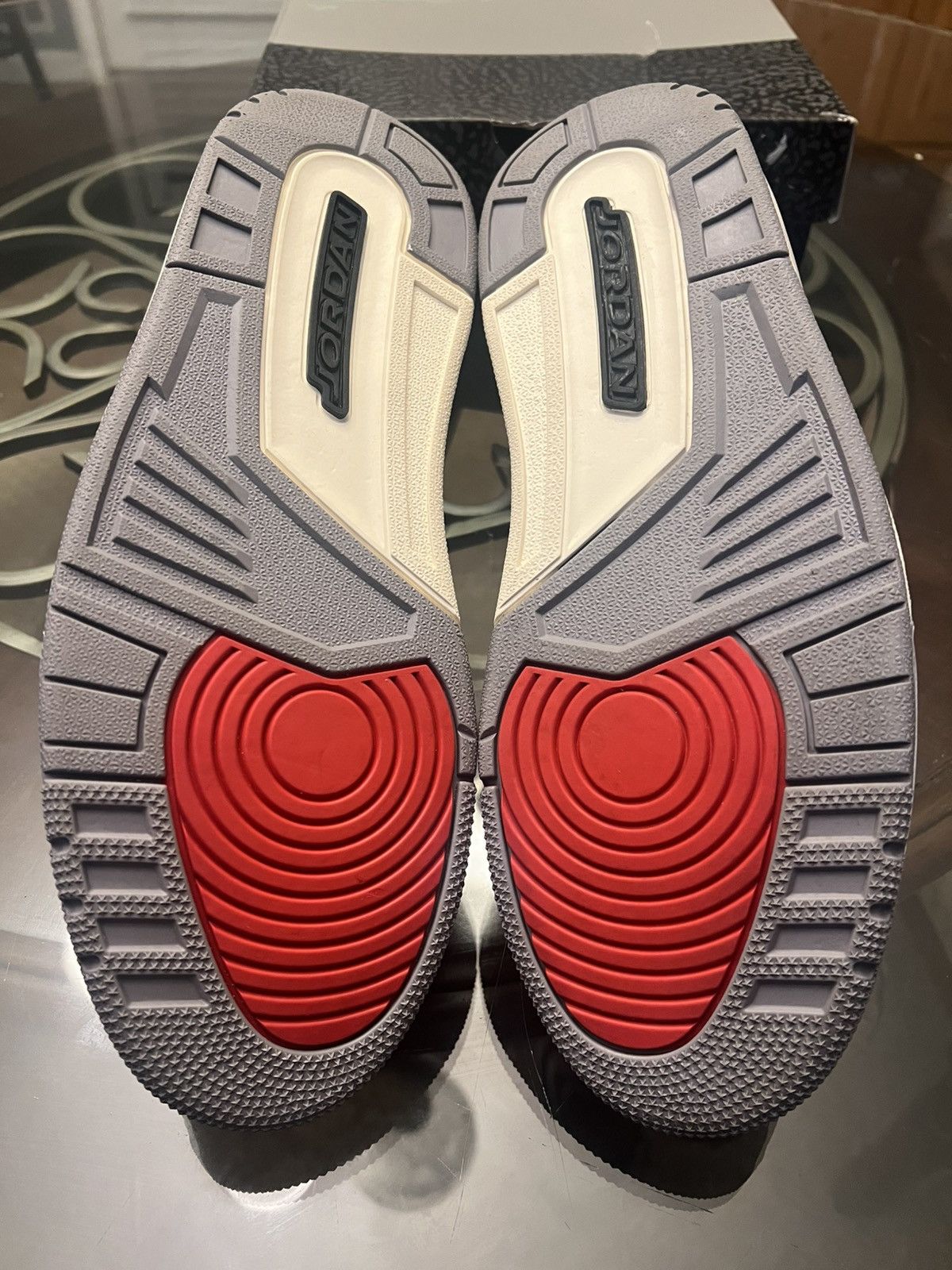 Jordan Brand Jordan 3 Retro “Cement Grey” 2024 Size US 11.5 / EU 44-45 - 10 Thumbnail
