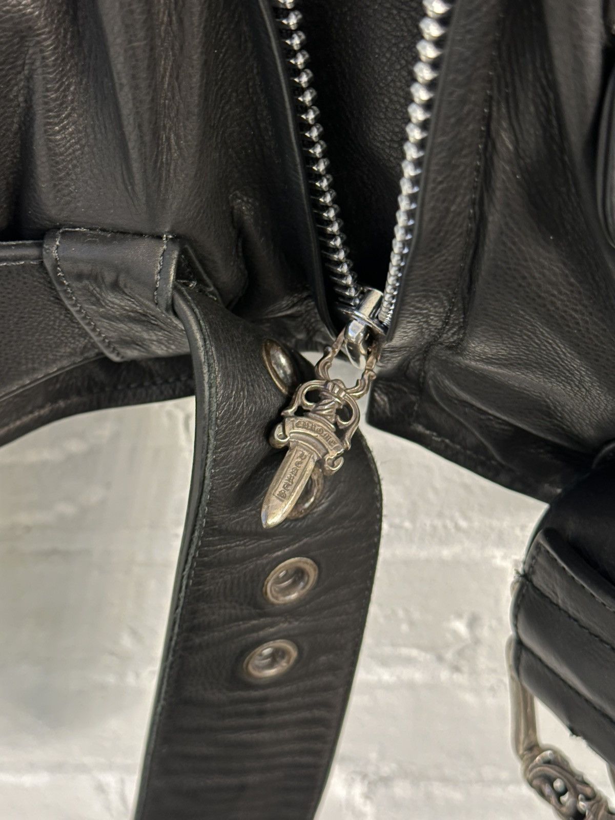 Chrome Hearts × Hermes CHROME HEARTS JACKET HERMES LINED Size US S / EU 44-46 / 1 - 3 Thumbnail