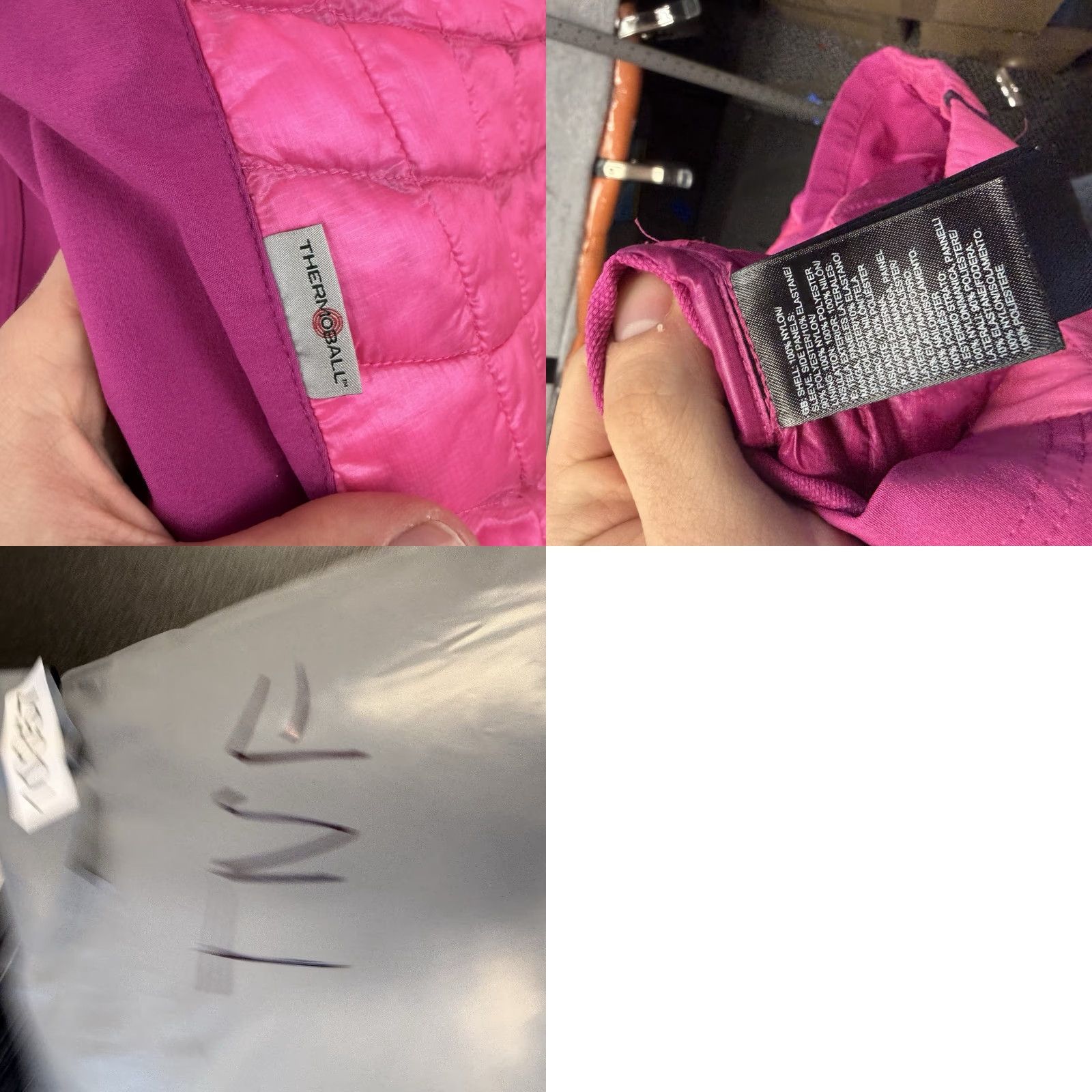 The North Face VINTAGE The North Face Jacket Womens S Pink ThermoBall Primaloft Puffer Coat Hooded Size S / US 4 / IT 40 - 8 Thumbnail