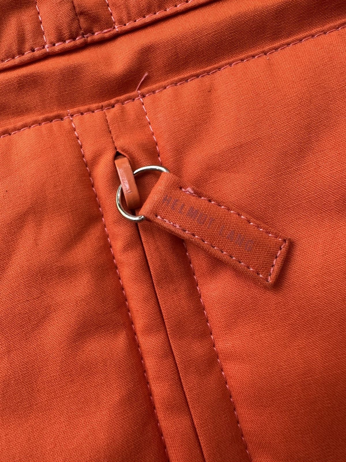 Helmut Lang SS00 ‘Safety Orange’ Jumbo Tote Bag Size ONE SIZE - 8 Thumbnail