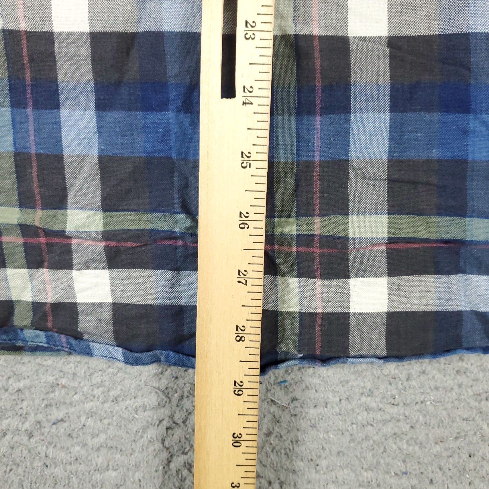Lucky Brand Lucky Brand Shirt Mens Medium Blue Plaid Western Pearl Snap Button Long Sleeve Casual Workwear 90s Western Mens Size US M / EU 48-50 / 2 - 5 Thumbnail