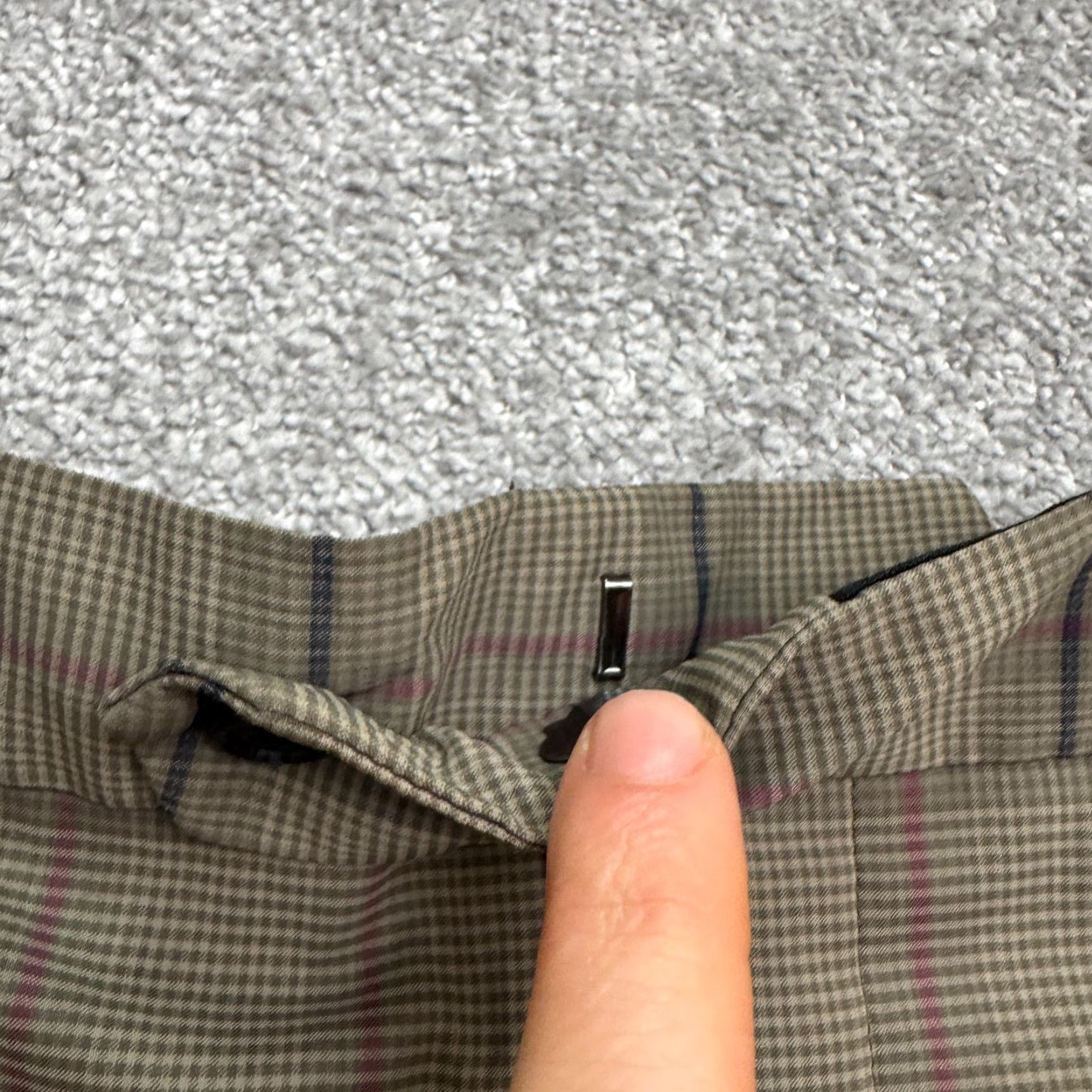 Cutter & Buck Cutter & Buck Drytec Plaid Golf Trouser Pants Womens 36x34 Brown Straight Leg Size 25" / US 0 / IT 36 - 3 Thumbnail