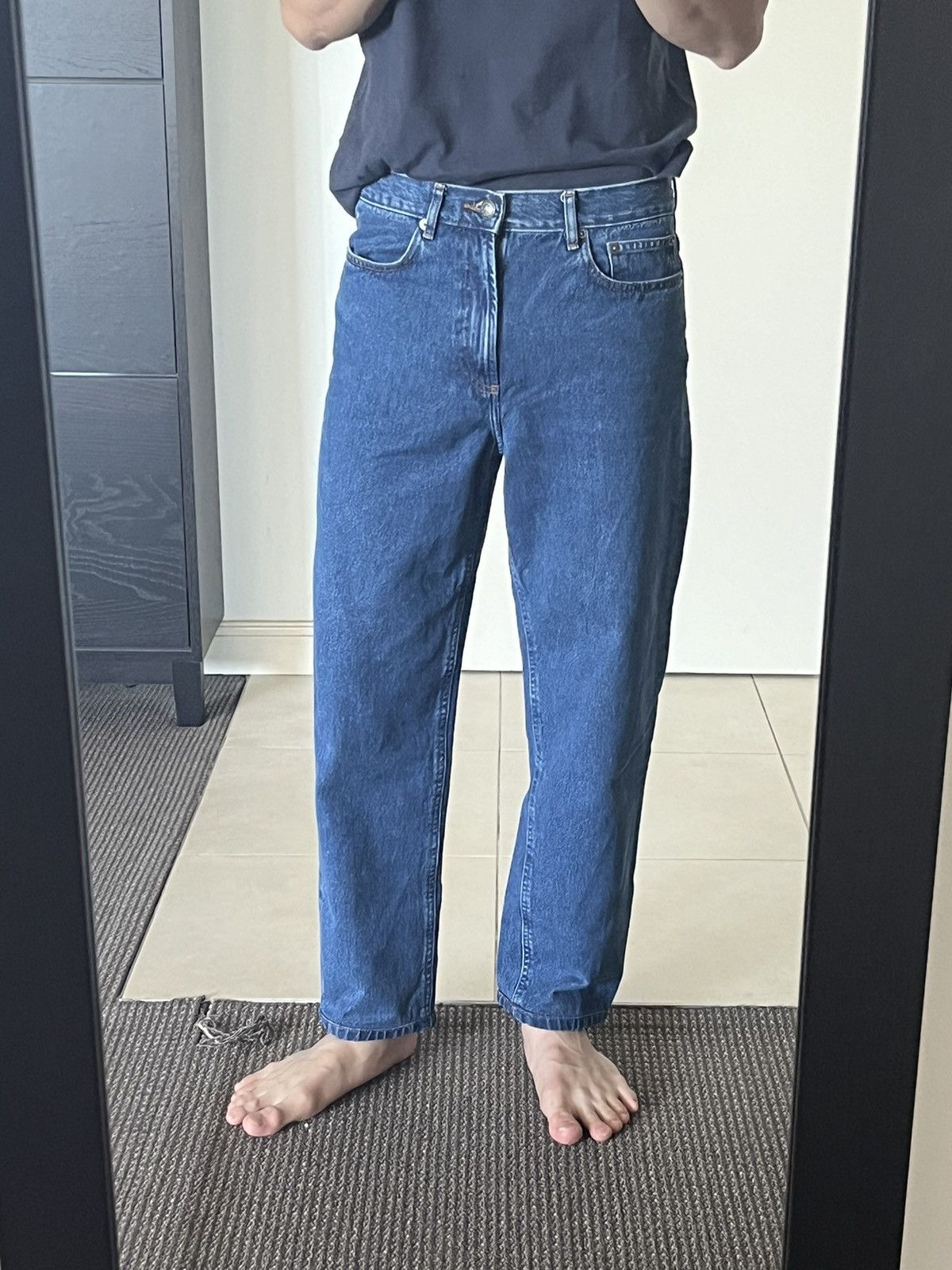 A.P.C. APC Jean Martin Washed Indigo Size 30 Size US 30 / EU 46 - 6 Thumbnail