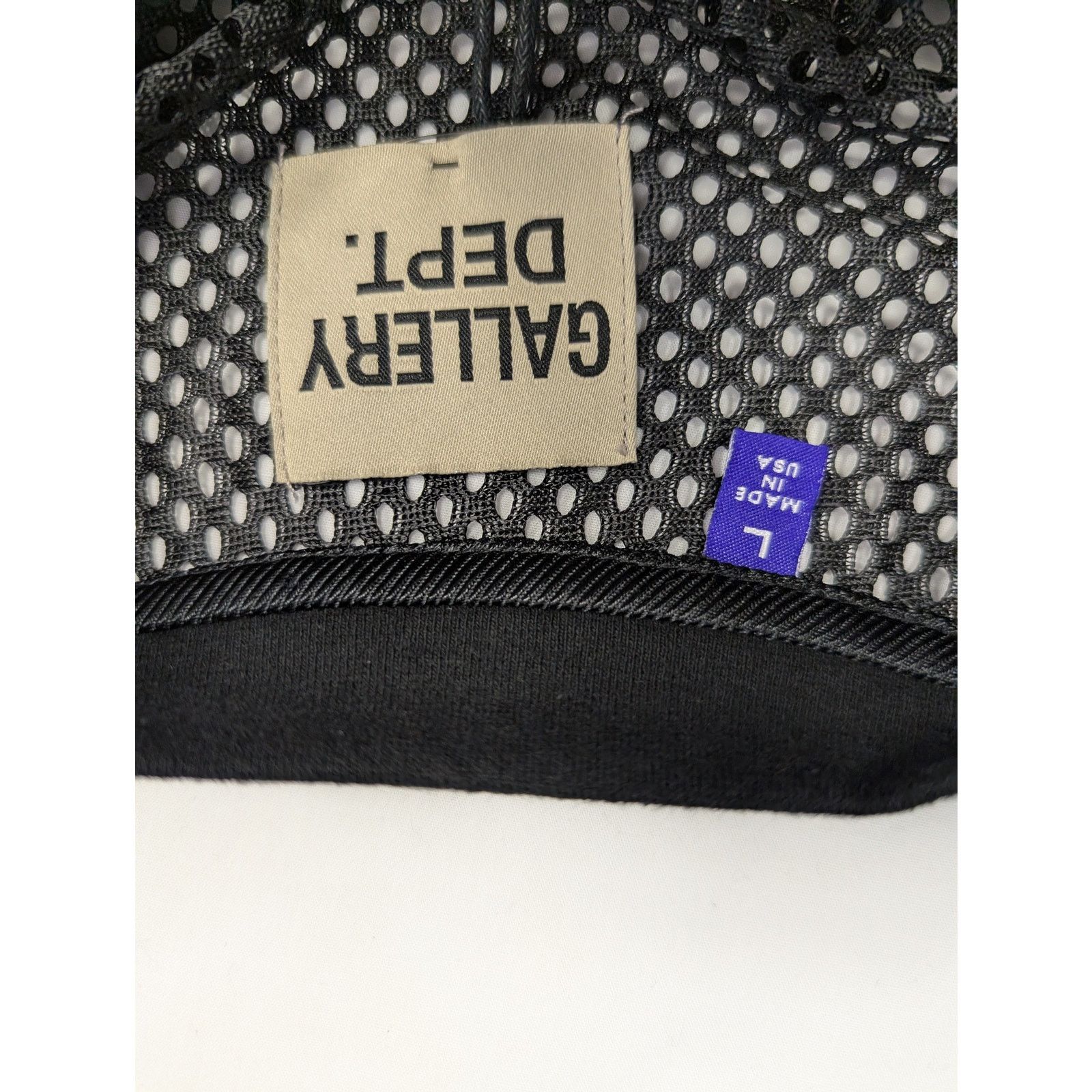 Gallery Dept. o1rshd1 Property of Gallery Dept Mesh Shirt in Black Size US XL / EU 56 / 4 - 14 Thumbnail