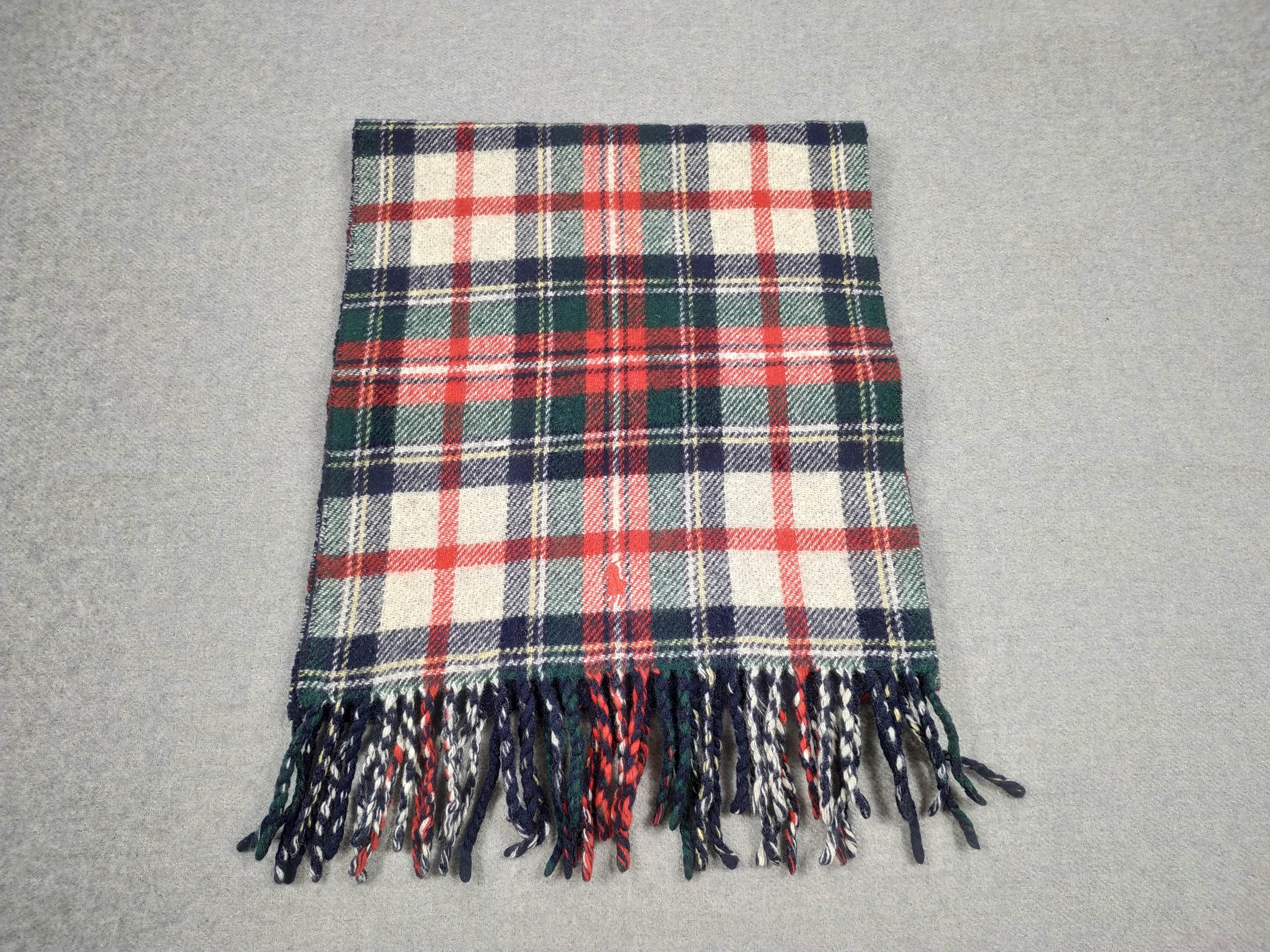 Polo Ralph Lauren × Vintage Polo Ralph Lauren Scarf / Muffler / Neckwear - WW677 Size ONE SIZE - 1 Thumbnail