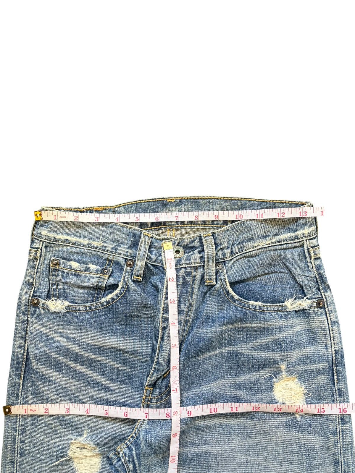 Levi's Vintage 90s Levis 502 Faded Wash Distressed Jeans Size US 27 - 6 Thumbnail