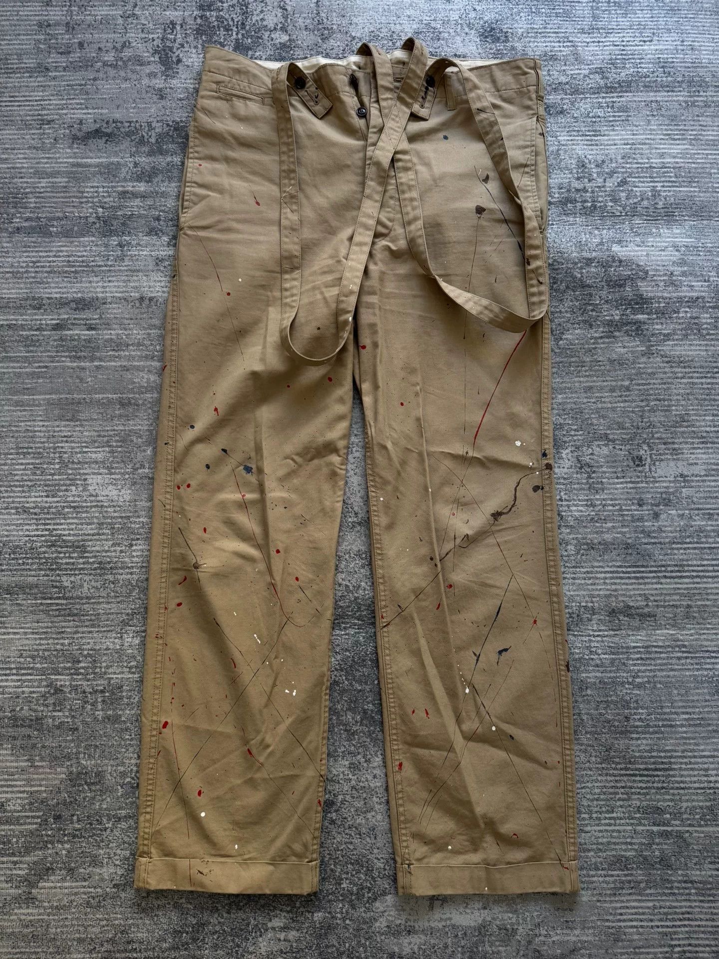 Visvim Visvim Camus Braces Pants Sanjuro not Kapital | Grailed