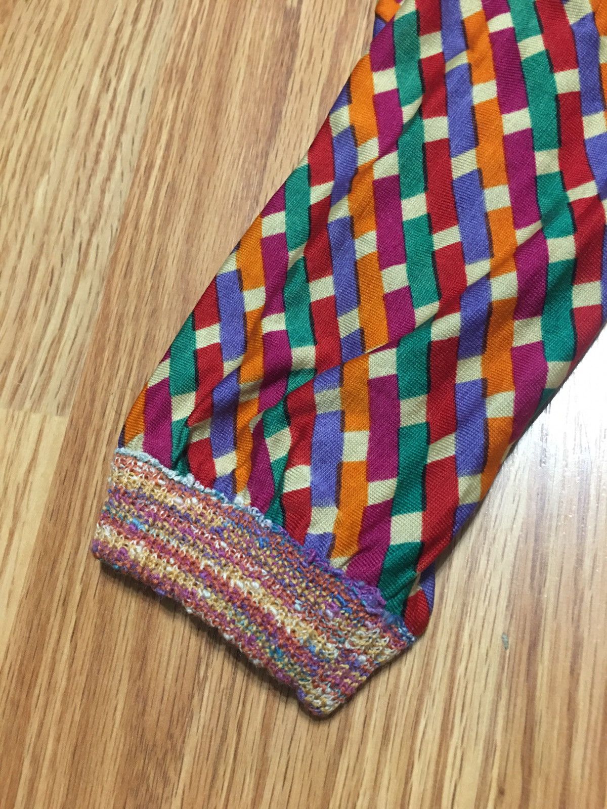 Missoni × Vintage MISSONI Vintage 1970s Wool Rare 2 Pieces Skirt Suit Sz M Size 28" / US 6 / IT 42 - 10 Thumbnail