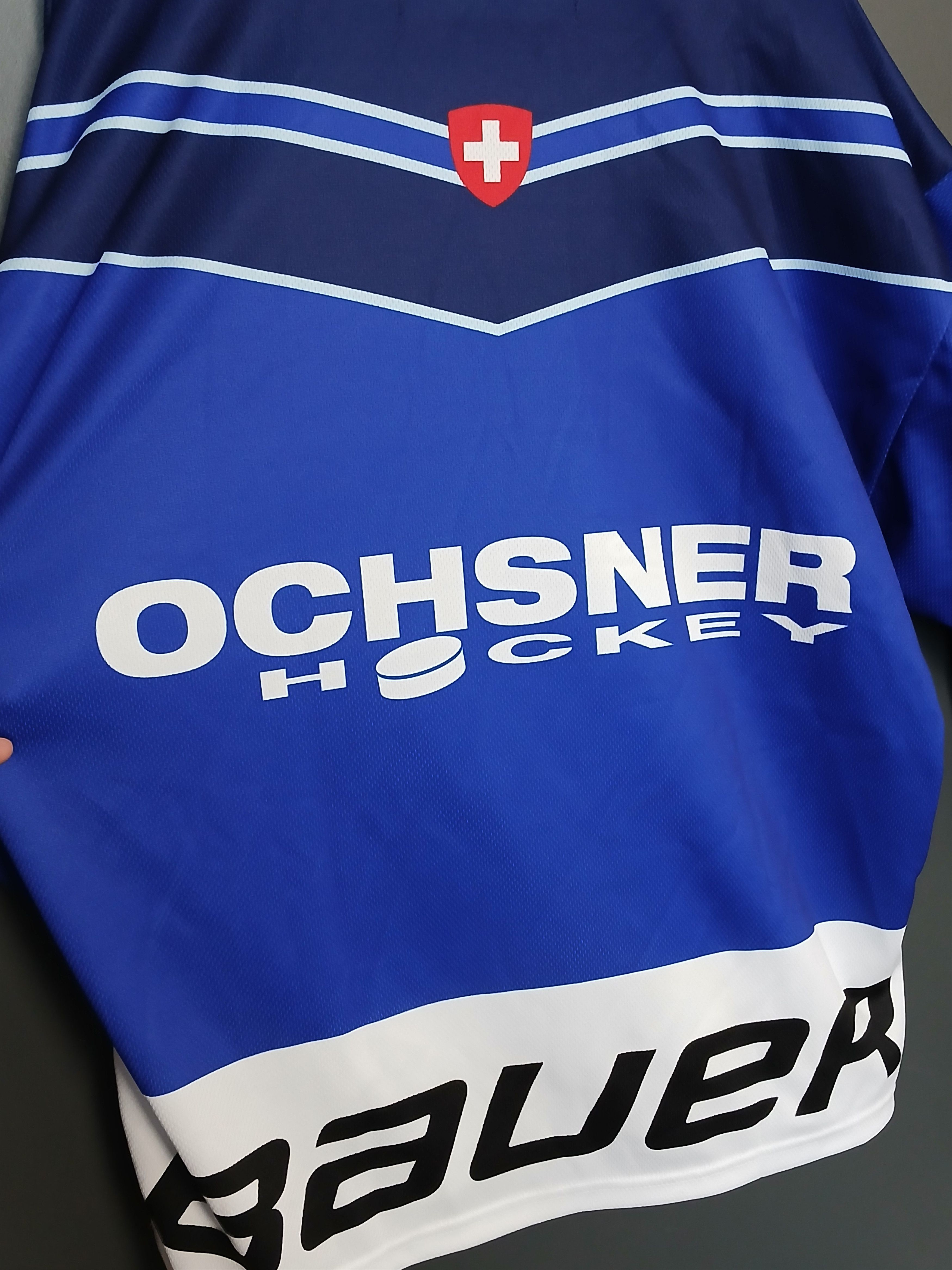 NHL Switzerland Ochsner Hockey Academy Jersey Size US L / EU 52-54 / 3 - 4 Thumbnail