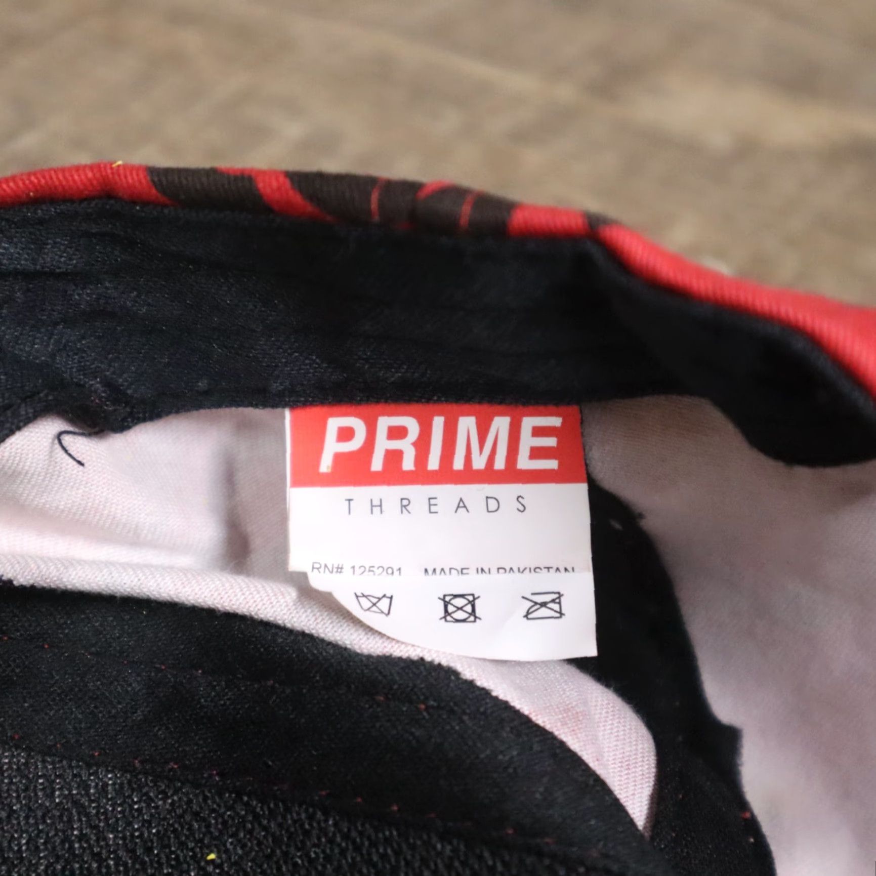Vintage VINTAGE Prime Threads Hat Unisex Adults Adjustable Red Baseball Cap Teddy Bear Pattern 90s Style Mens Women Size ONE SIZE - 7 Thumbnail