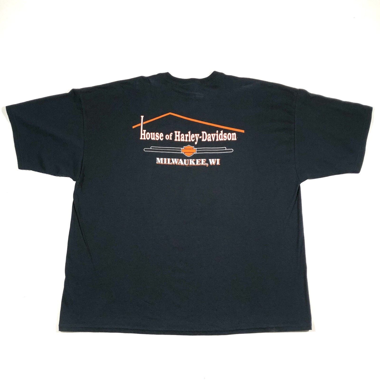 Harley Davidson × Vintage 2008 Harley Davidson 105th Anniversary Milwaukee Tee 3XL Size US XXL / EU 58 / 5 - 5 Thumbnail