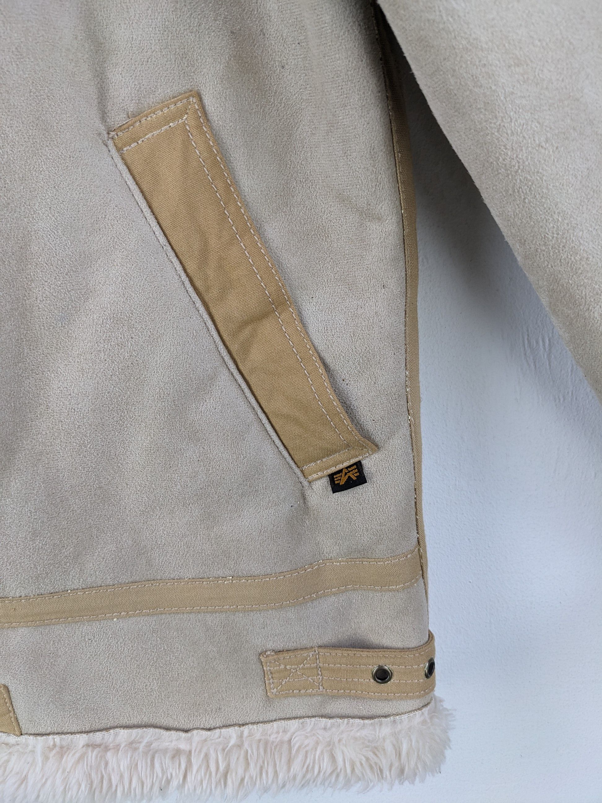 Alpha Industries Vintage Alpha Industries B 3 Jacket Synthetic Leather Size US S / EU 44-46 / 1 - 7 Thumbnail