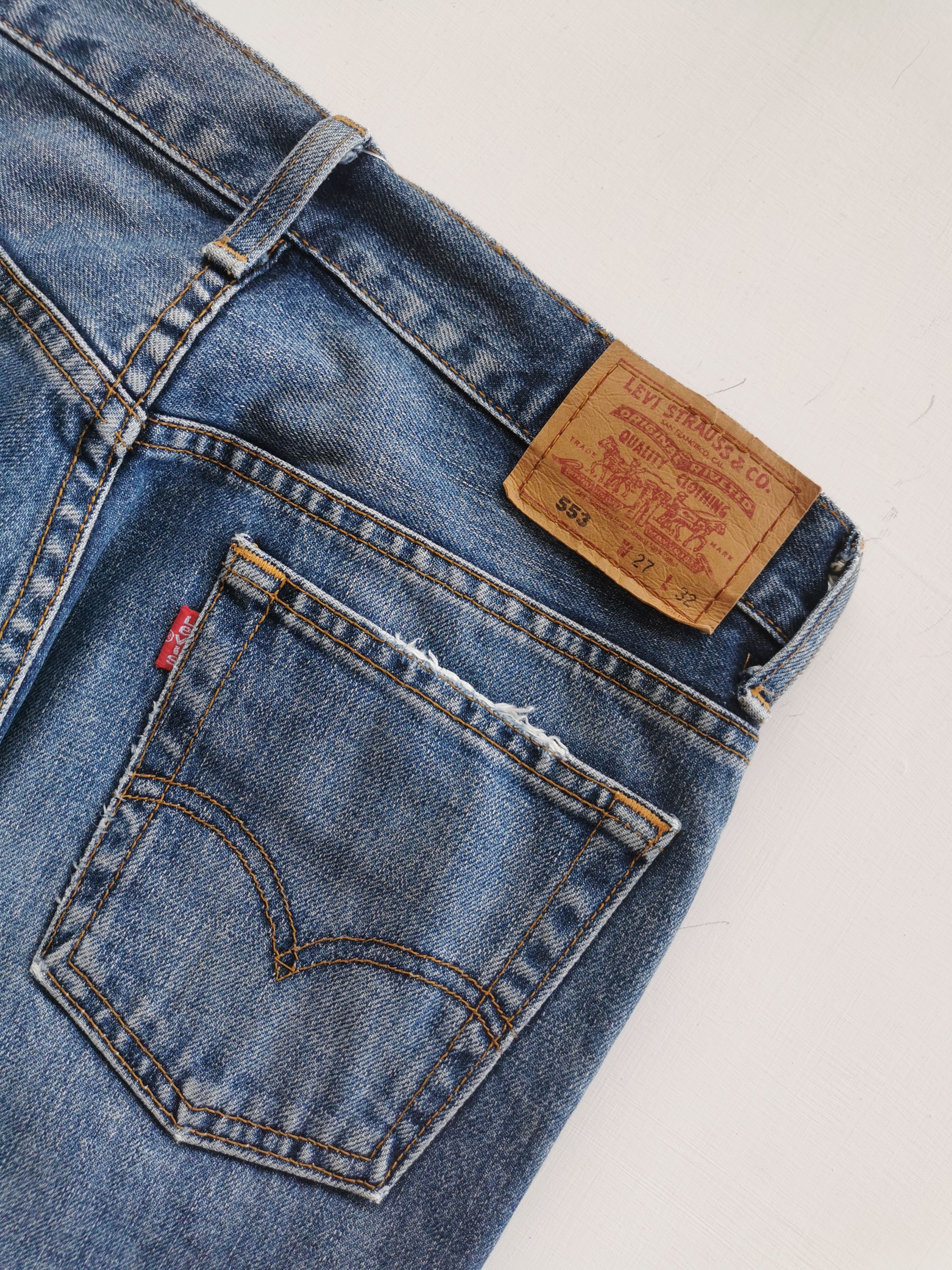A1923 Levis 553 Flare Jeans Size US 29 - 8 Thumbnail