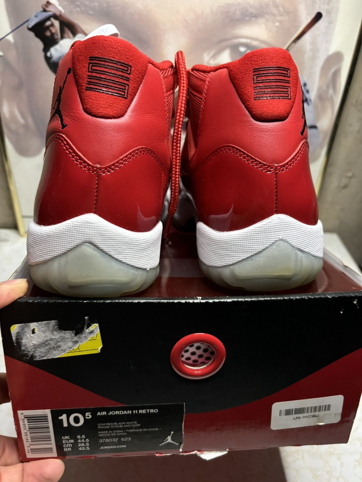 Jordan Brand Jordan Retro 11 “Win Like 96” Size US 10.5 / EU 43-44 - 7 Thumbnail