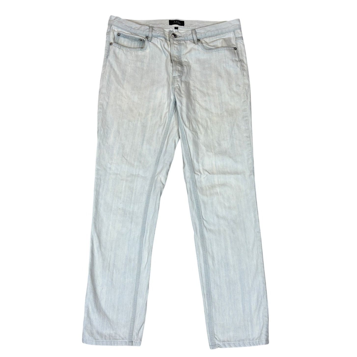 A.P.C. A.P.C. Low Standard Jeans Men's 31x30 Light Wash Size US 31 - 1 Thumbnail