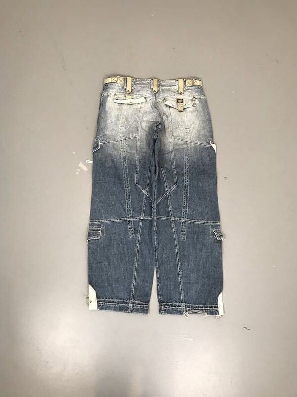 JNCO × Jet Lag × Southpole Rare vintage Jet lag multi pocket cargo denim Size US 38 / EU 54 - 8 Thumbnail