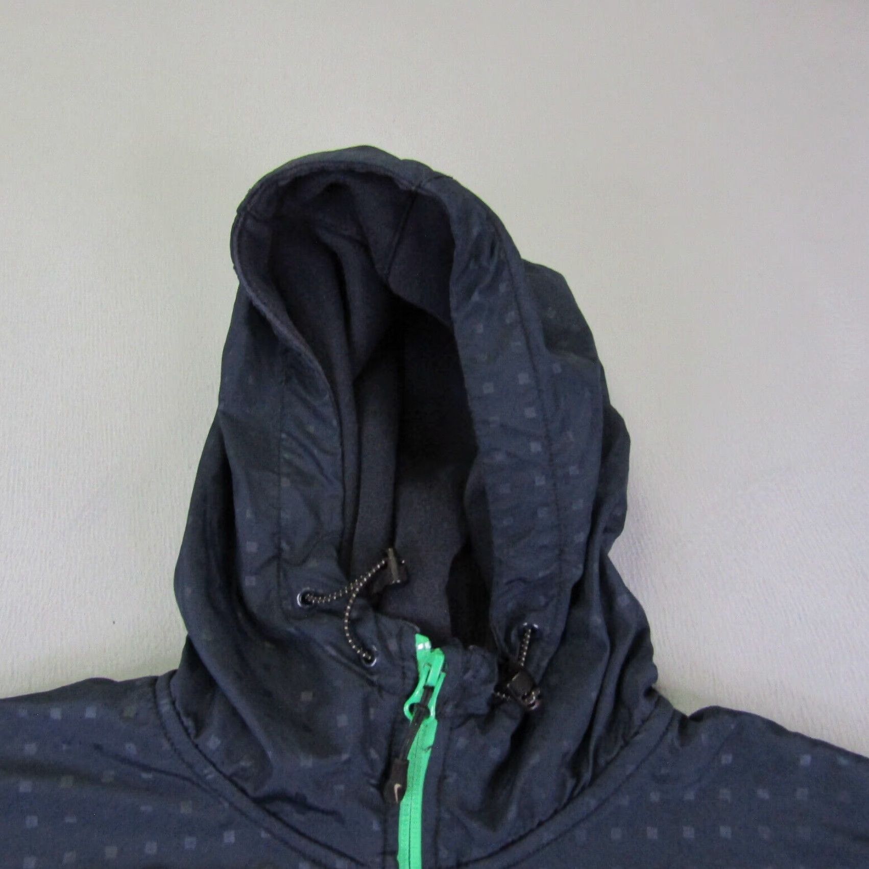 Nike VINTAGE Nike Hoodie Womens XL Blue Full Zip Jacket Solid Activewear Outdoor Sports Size XL / US 12-14 / IT 48-50 - 2 Thumbnail