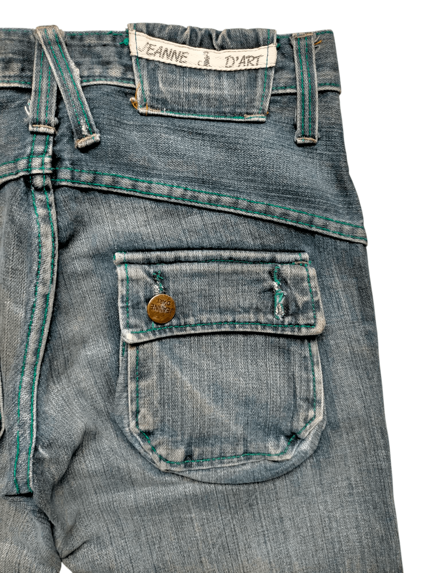 If Six Was Nine × Japanese Brand Flare Jeans De Art Bush Pants Boot Cut Denim Size US 32 / EU 48 - 11 Thumbnail