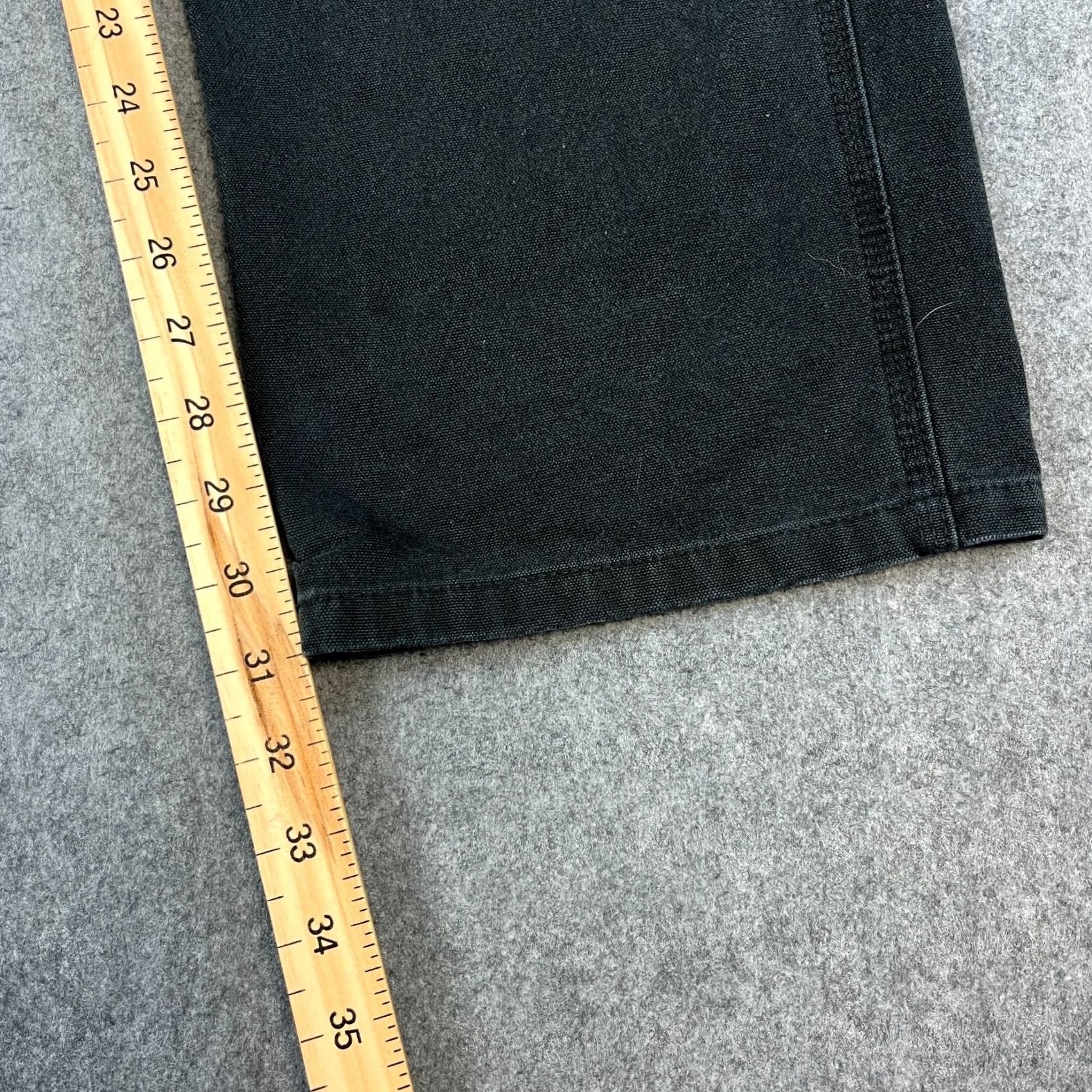 Carhartt Vintage Carhartt Jeans 34x32 Straight 5-Pocket Denim Black Mens Carhartt Regular Rise Mid Size US 34 / EU 50 - 4 Thumbnail