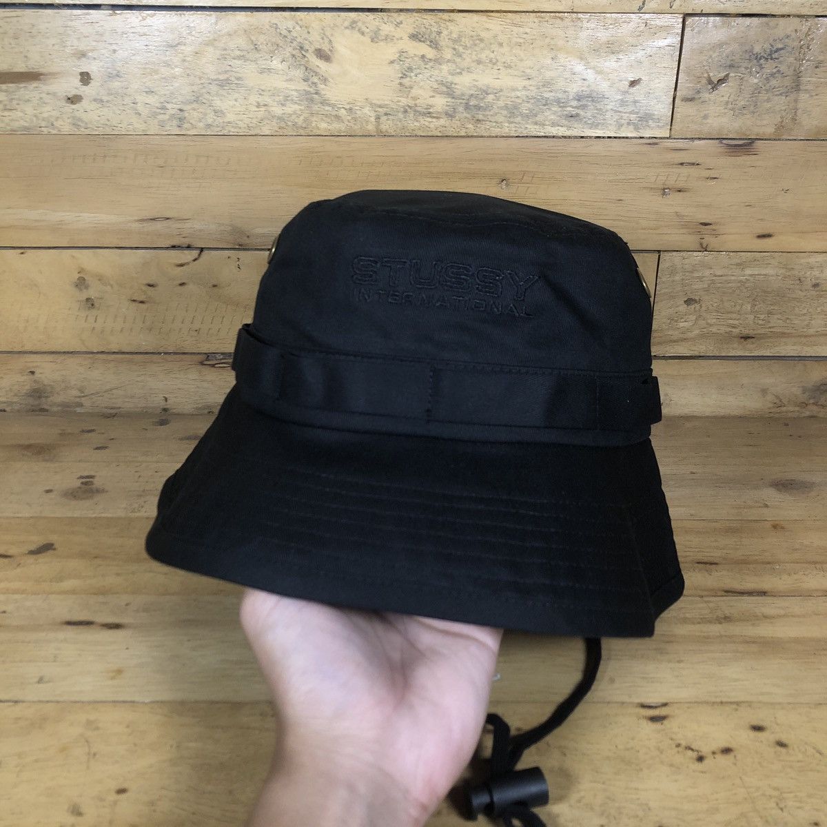 Stussy × Vintage Stussy Fisherman Bucket Size ONE SIZE - 1 Thumbnail