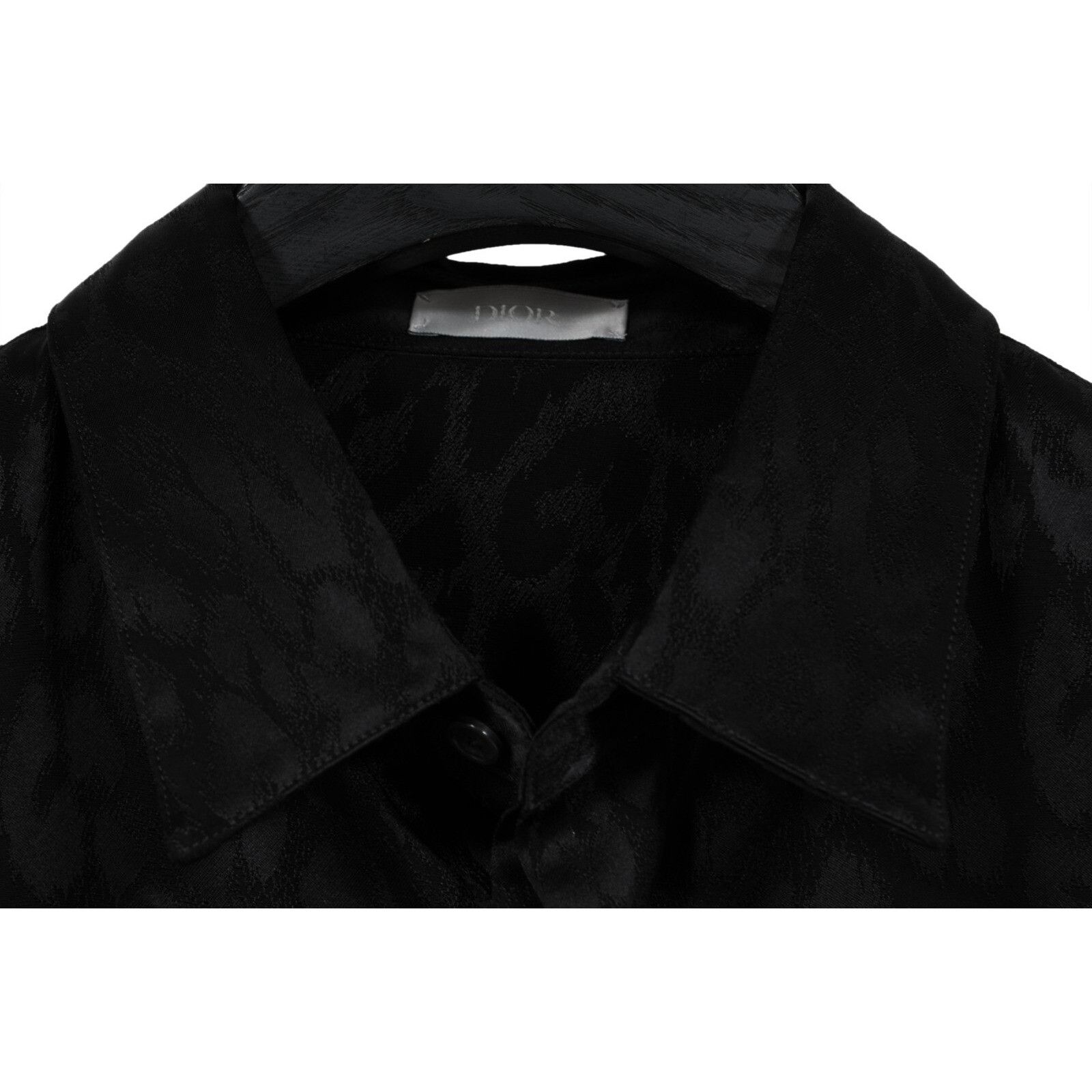 Dior Leopard Print Button Down Shirt Size IT 40 Black Tr Size US M / EU 48-50 / 2 - 4 Thumbnail