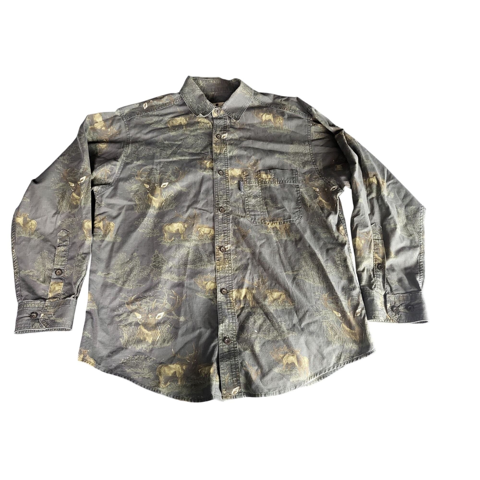 Woolrich Woolen Mills Vintage Woolrich Button Up Shirt Men Sz M Rare Deer Hunting Size US M / EU 48-50 / 2 - 1 Thumbnail