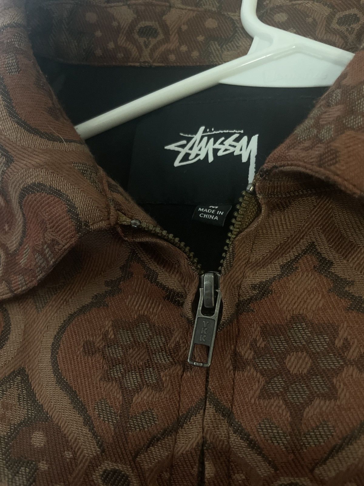 Stussy Paisley Zip Up Size US M / EU 48-50 / 2 - 3 Thumbnail