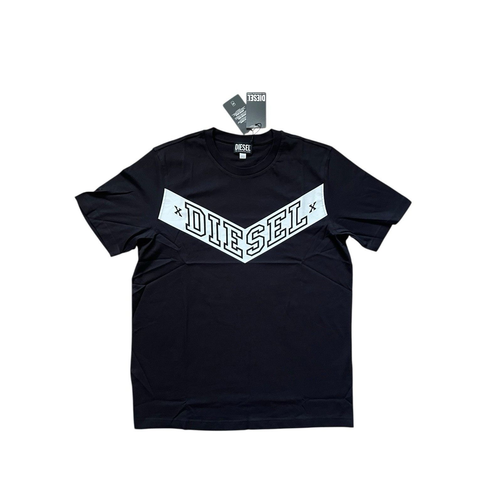 Diesel Diesel T-Just Off Logo T-Shirt NWT $80 Black Size M Size US M / EU 48-50 / 2 - 1 Thumbnail
