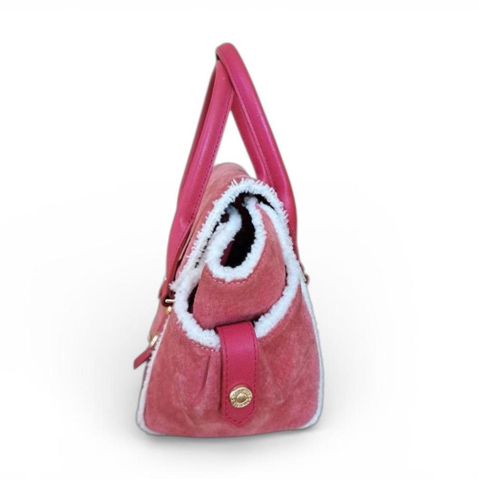 Other Pink whimsy coquette sheepskin 2000s core hand bag Size ONE SIZE - 3 Thumbnail