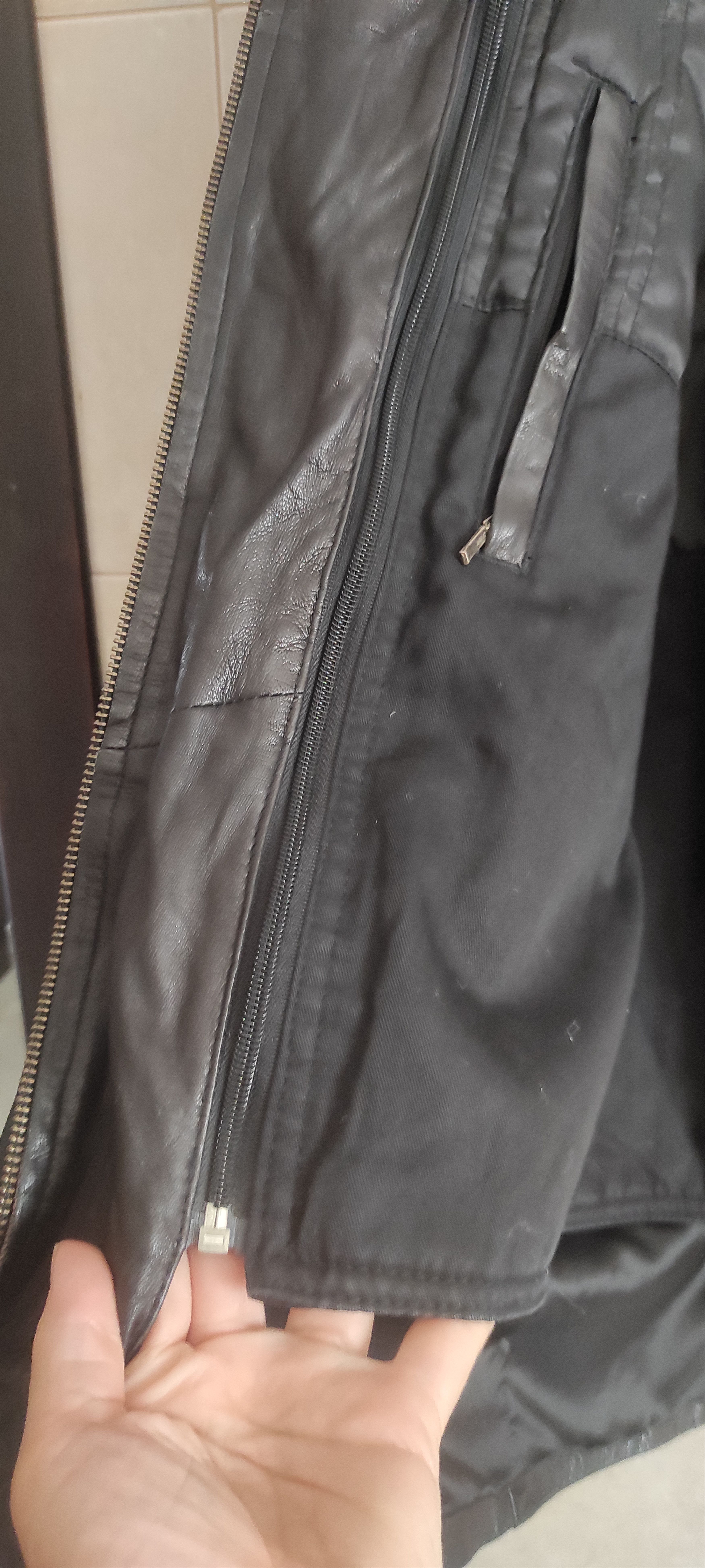 Genuine Leather Giorgio Paris Lamp Skin Soft Leather Moto Jacket Size L Size US L / EU 52-54 / 3 - 15 Thumbnail