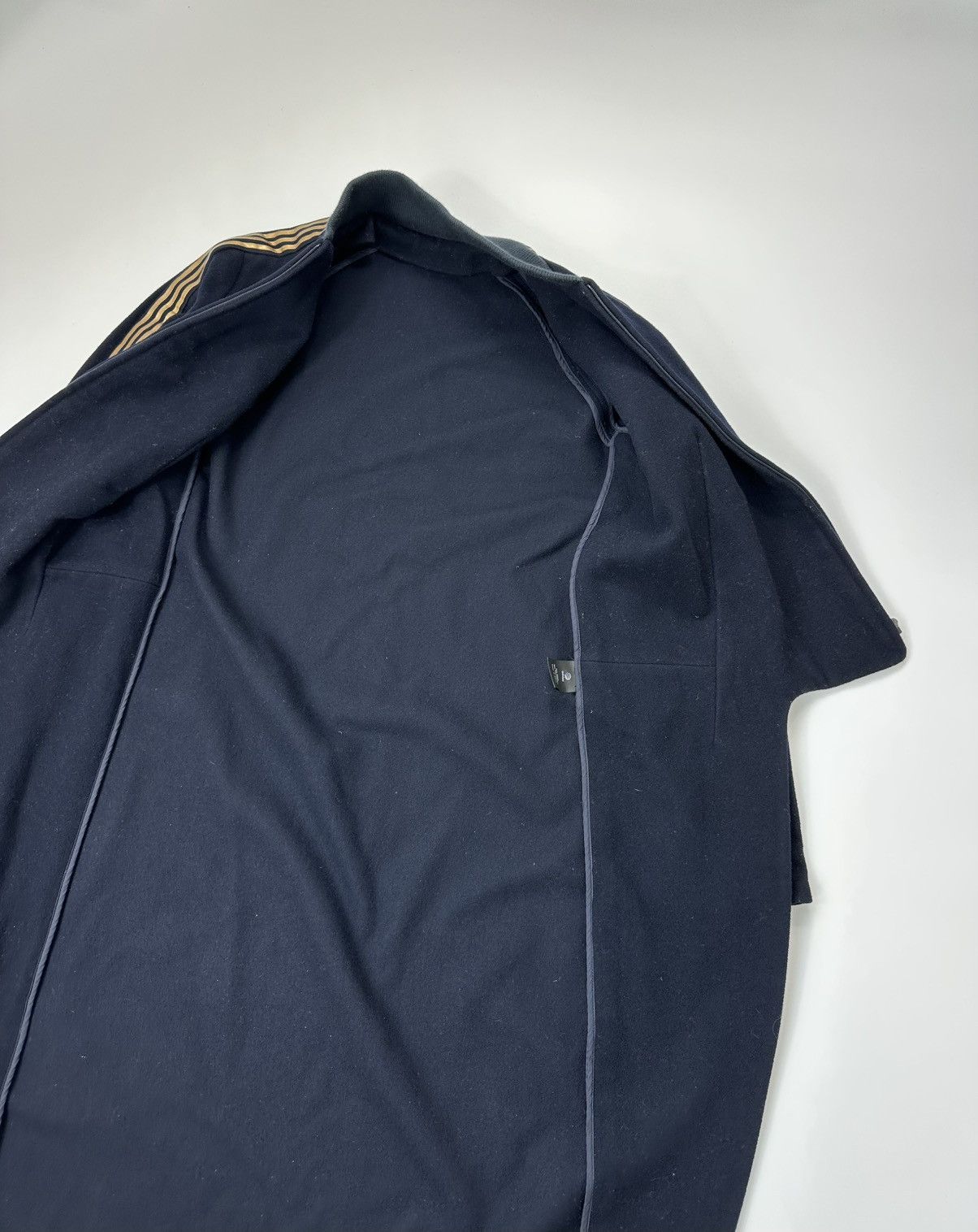 Adidas × Y-3 Rare Adidas X Y-3 Wool Heavy Coat Navy Blue Zip Size US S / EU 44-46 / 1 - 9 Thumbnail