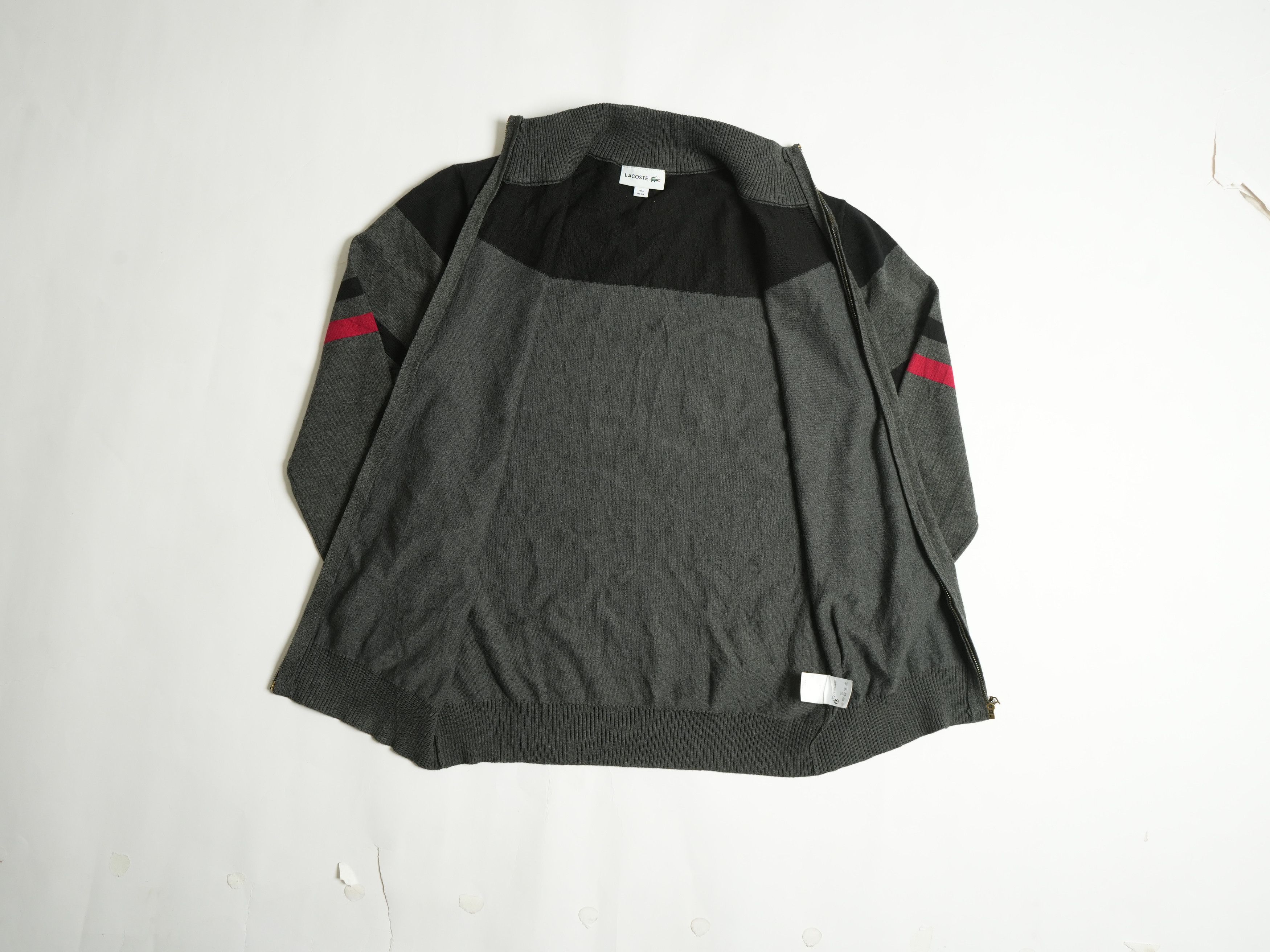 Lacoste Lacoste Full Zip Sweater Jumper Size US XL / EU 56 / 4 - 3 Thumbnail