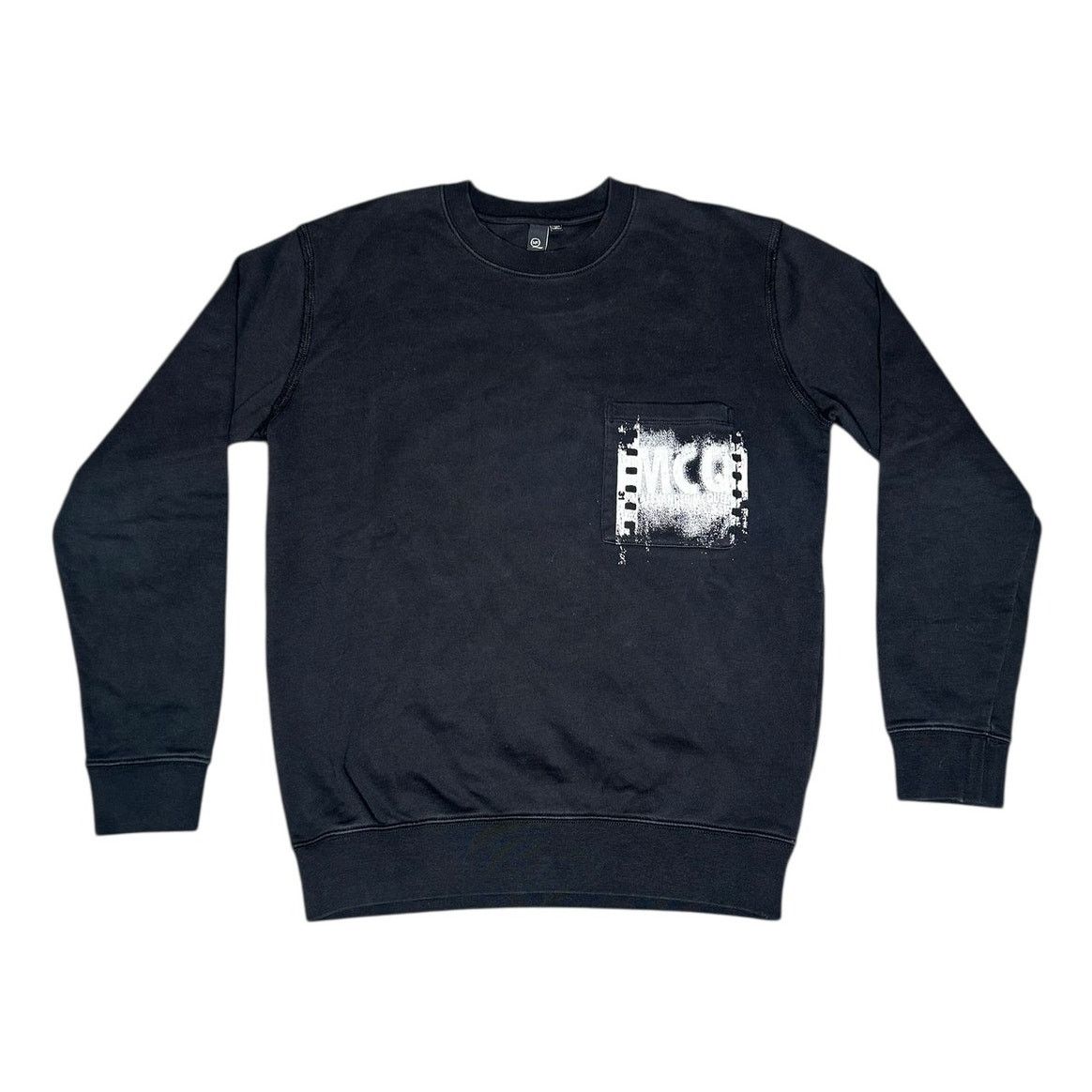 Alexander McQueen × Vintage Alexander McQueen McQ Pocket Crewneck Sweatshirt Size US S / EU 44-46 / 1 - 1 Thumbnail