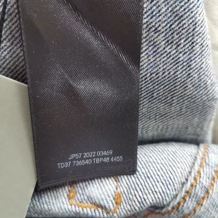 Balenciaga Balenciaga Balenciaga Blue Distressed Casual Denim Pants - Size US 26 / EU 42 - 1 Thumbnail